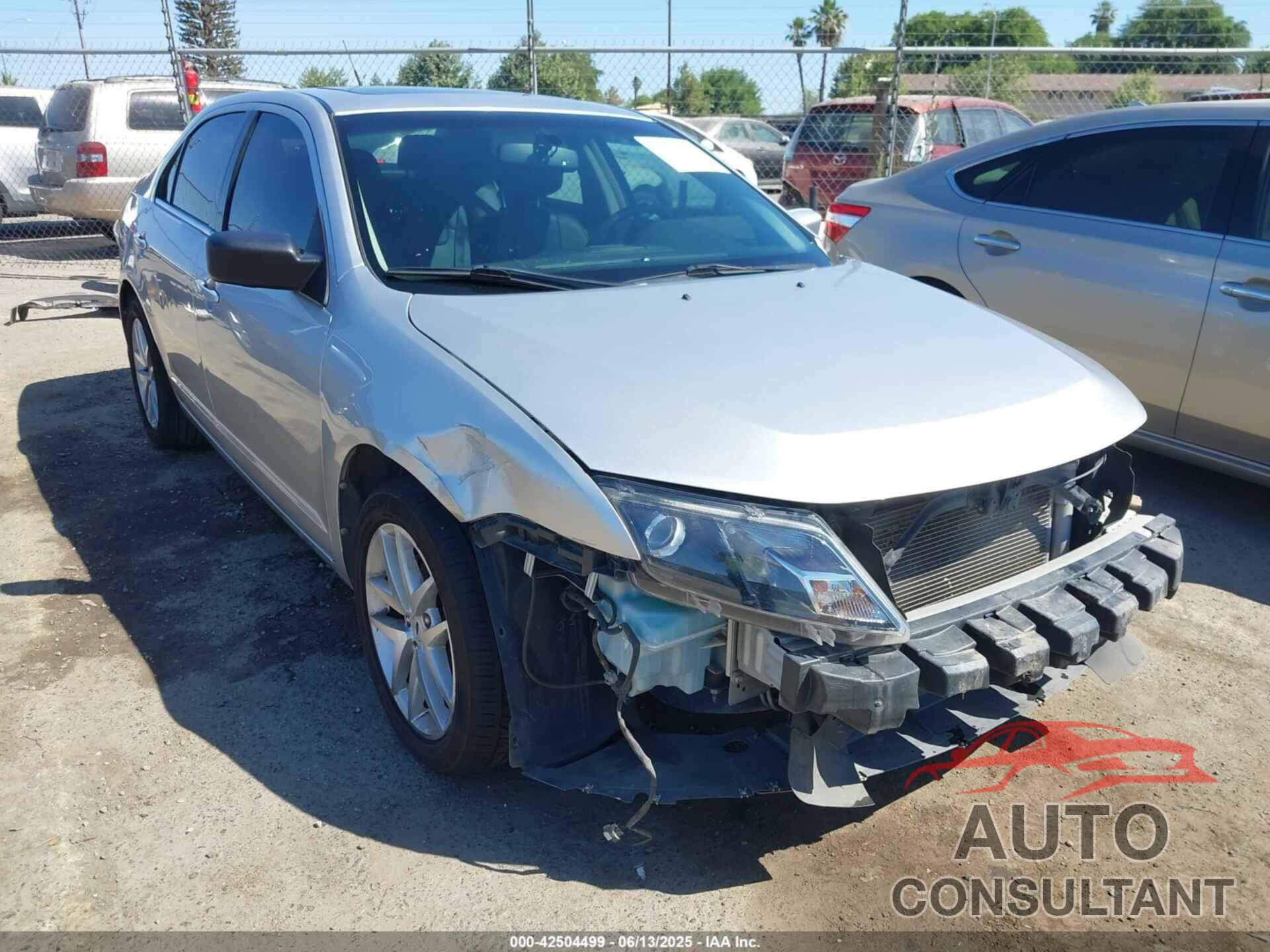 FORD FUSION 2012 - 3FAHP0JG6CR422245