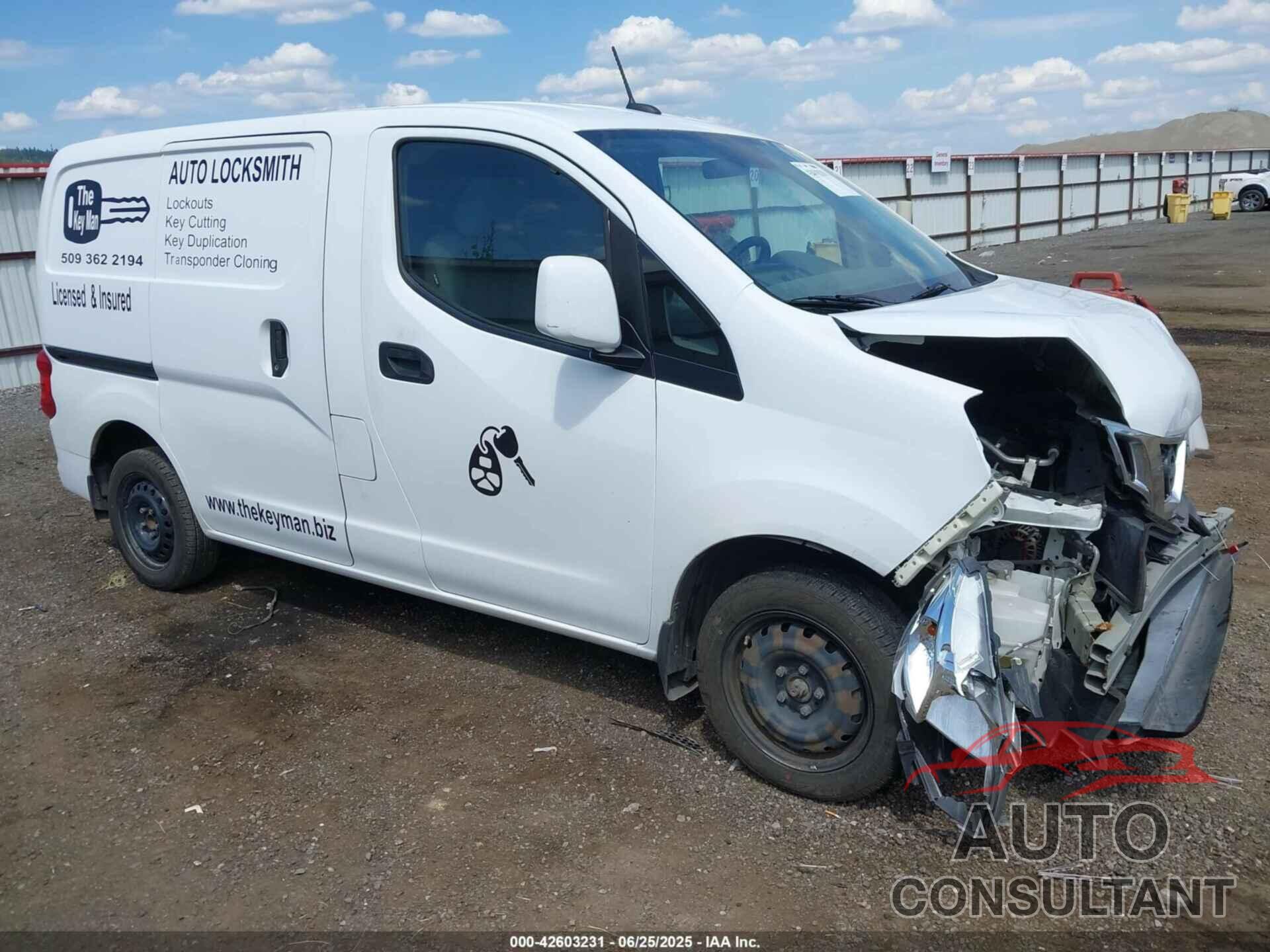 NISSAN NV200 2017 - 3N6CM0KN9HK704967