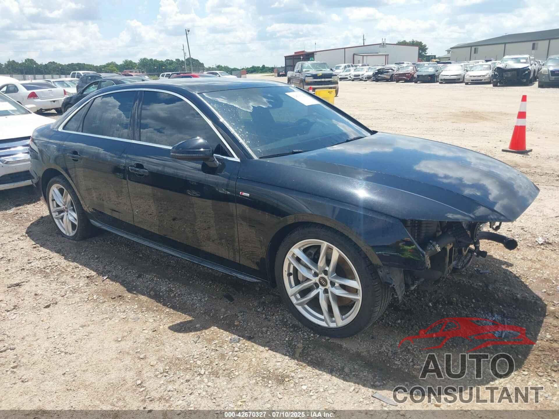 AUDI A4 2022 - WAUEAAF49NN013209
