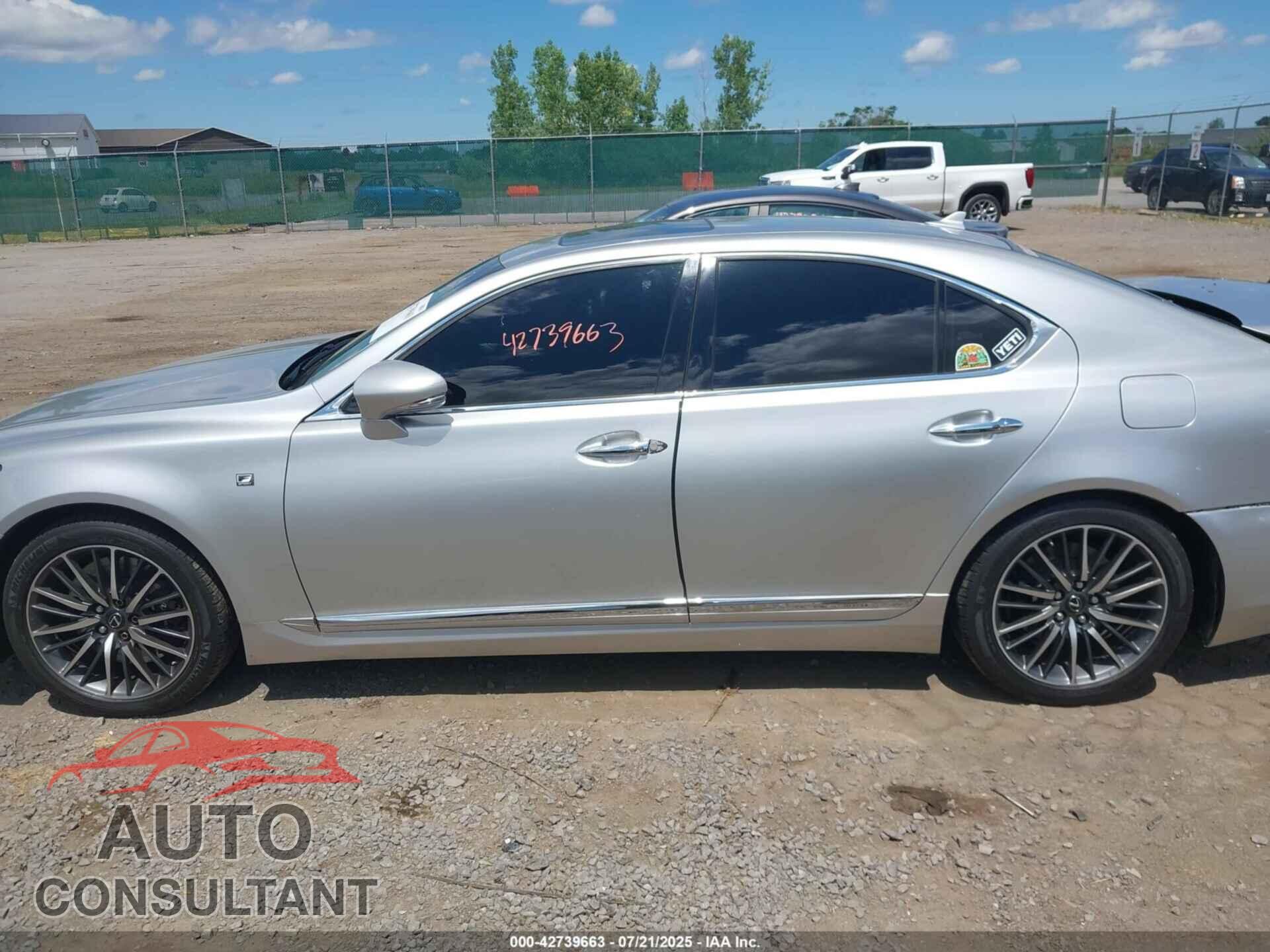 LEXUS LS 460 2013 - JTHBL5EF3D5122515