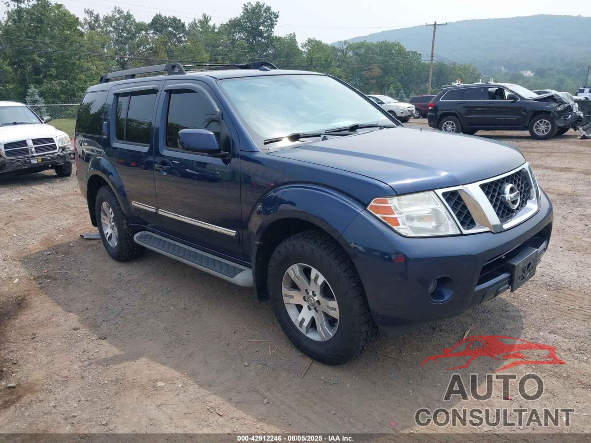 NISSAN PATHFINDER 2012 - 5N1AR1NB4CC603400