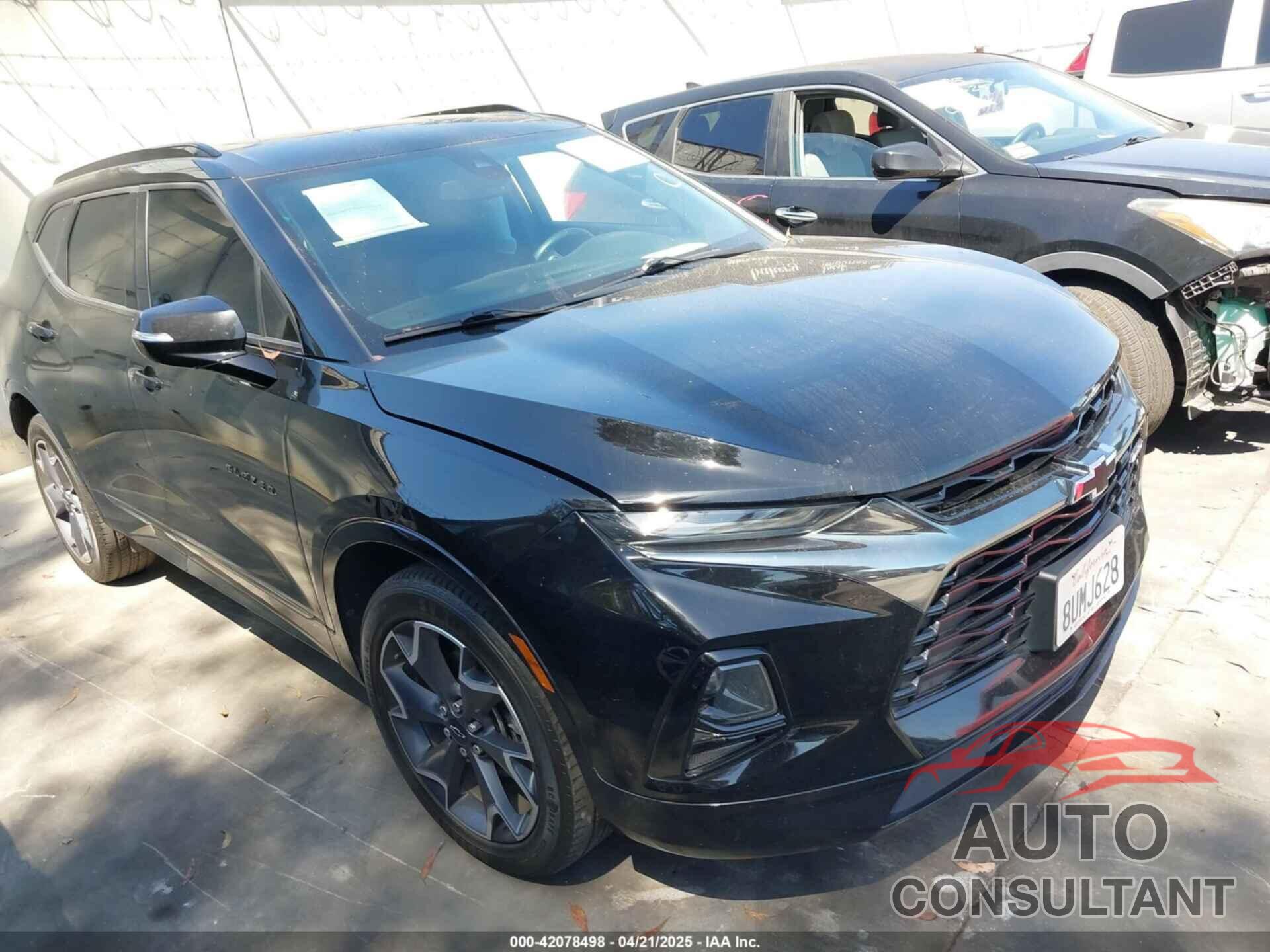 CHEVROLET BLAZER 2021 - 3GNKBERS4MS523208