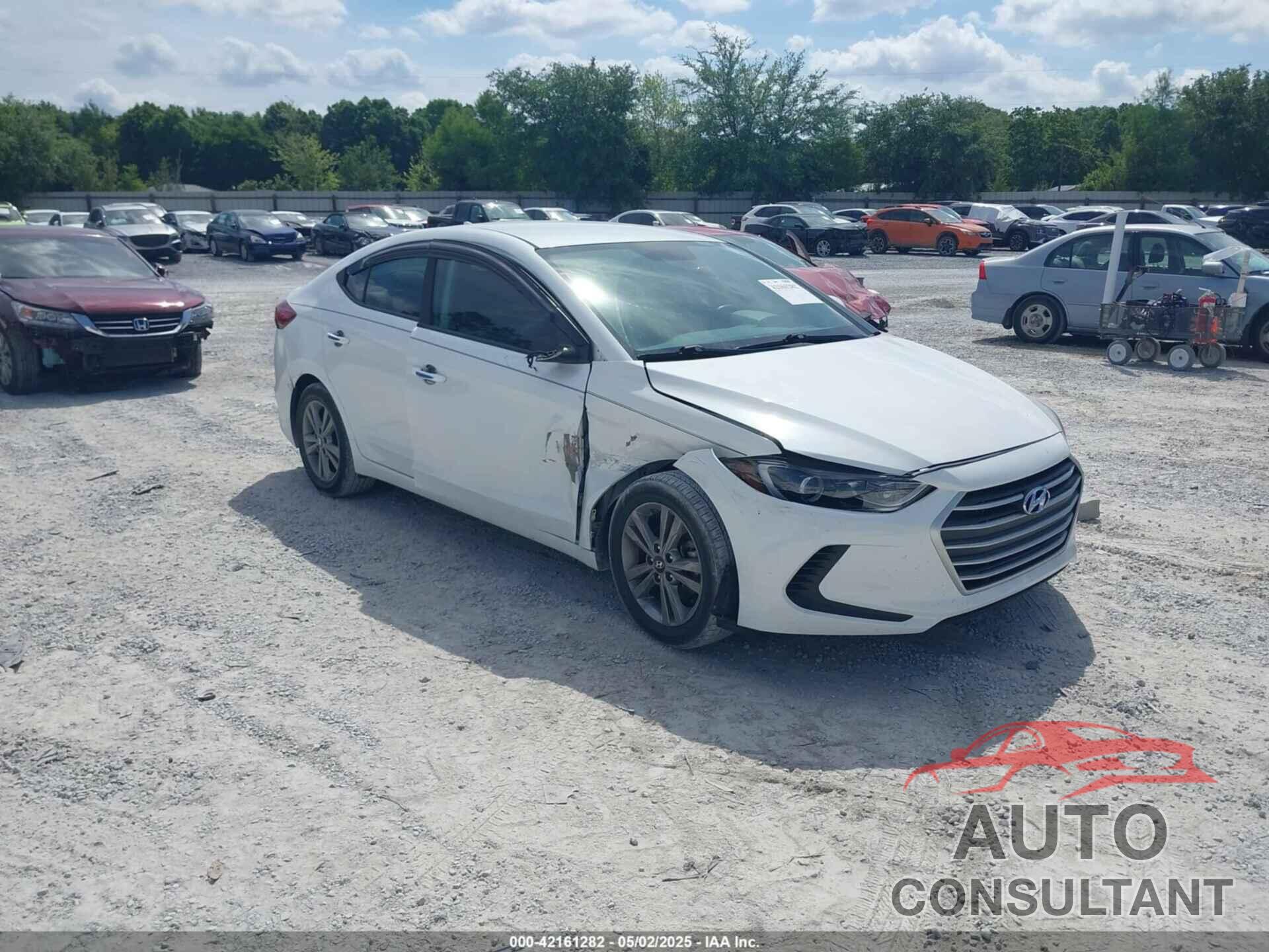HYUNDAI ELANTRA 2018 - 5NPD84LF2JH312455