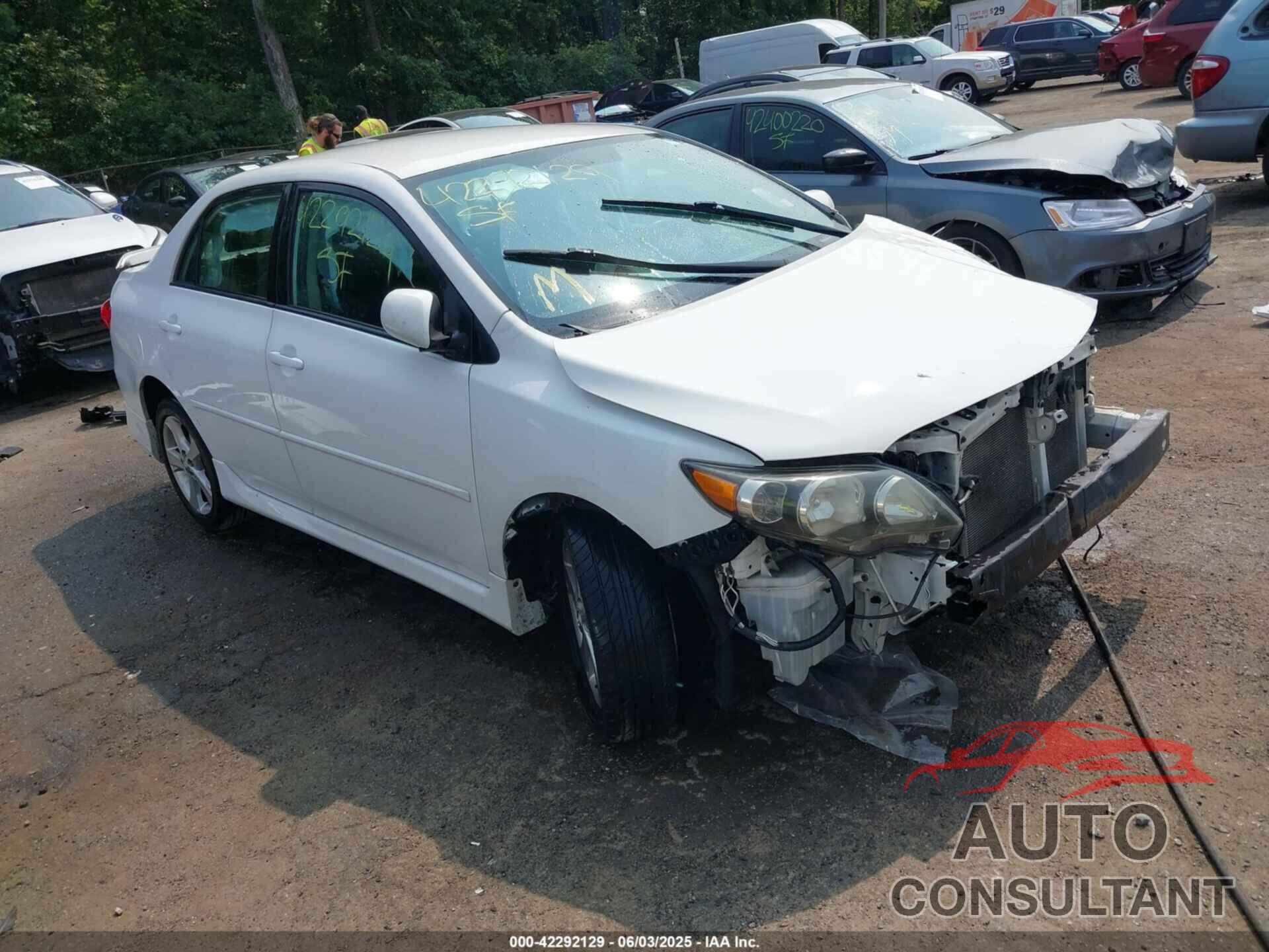 TOYOTA COROLLA 2012 - 2T1BU4EE6CC903997