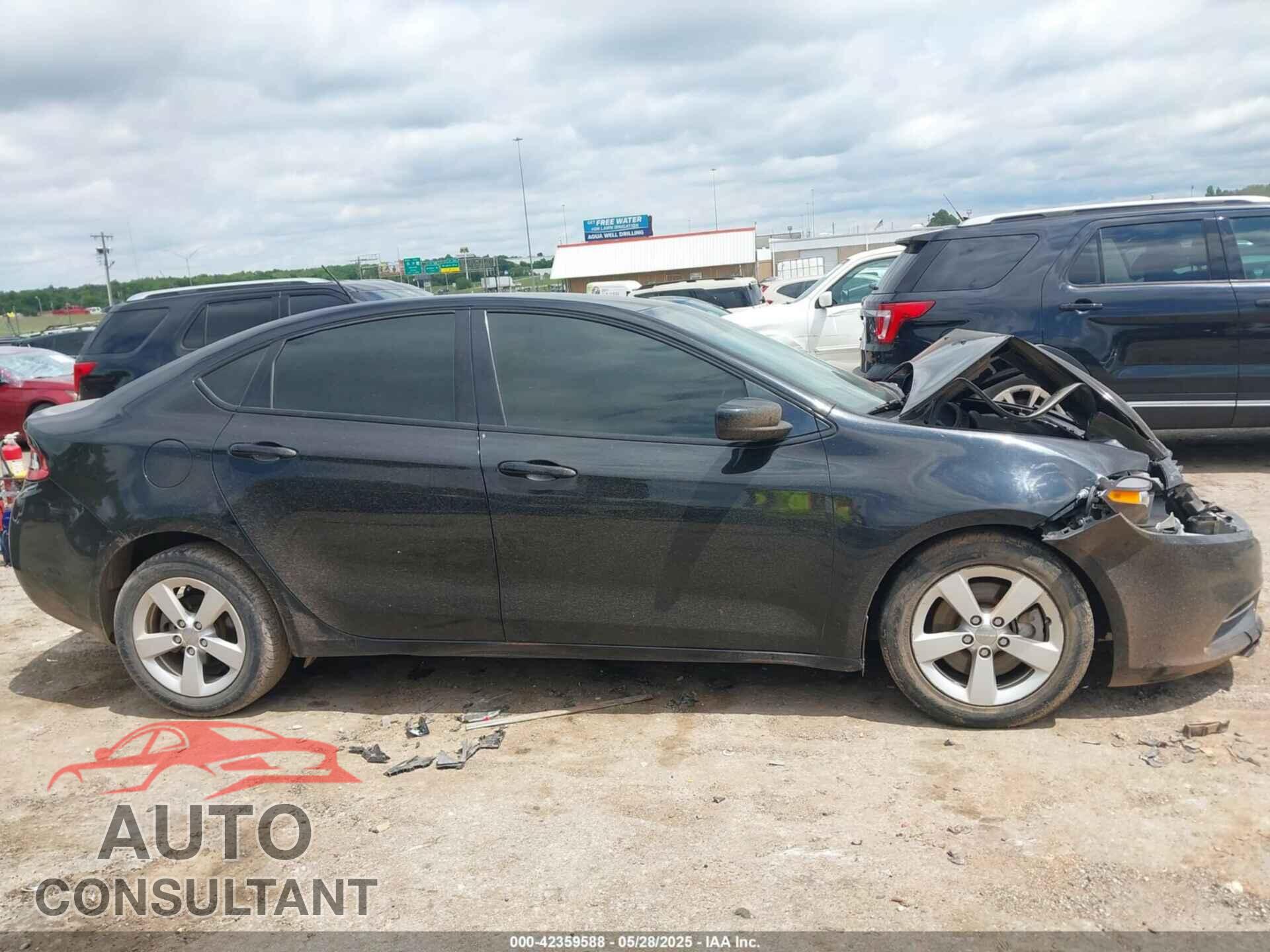 DODGE DART 2015 - 1C3CDFBB2FD251997