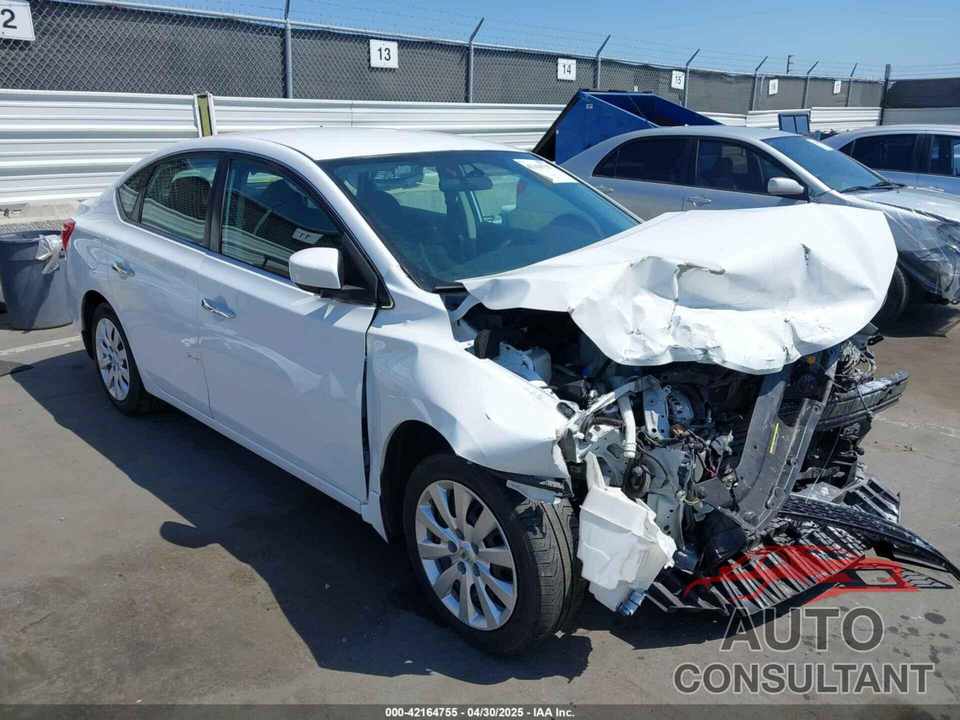 NISSAN SENTRA 2019 - 3N1AB7AP6KY233217