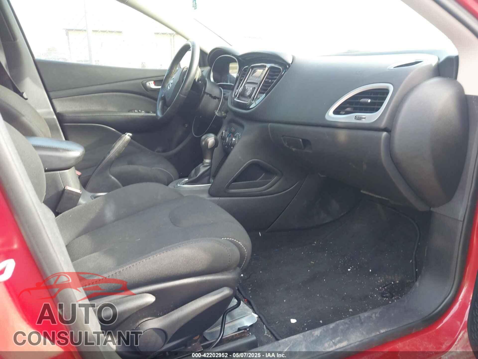 DODGE DART 2013 - 1C3CDFBA4DD289364