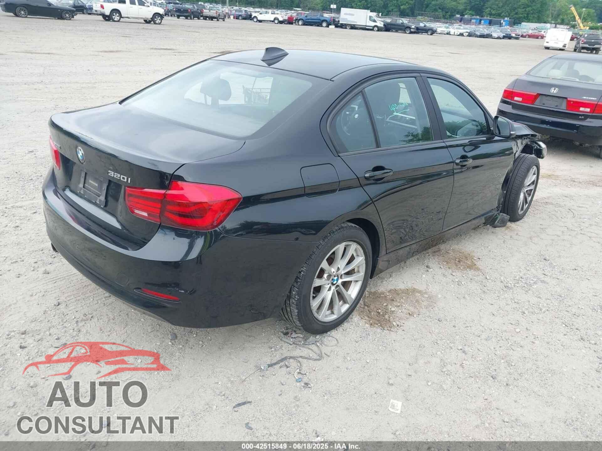 BMW 320I 2016 - WBA8E5G51GNU19441