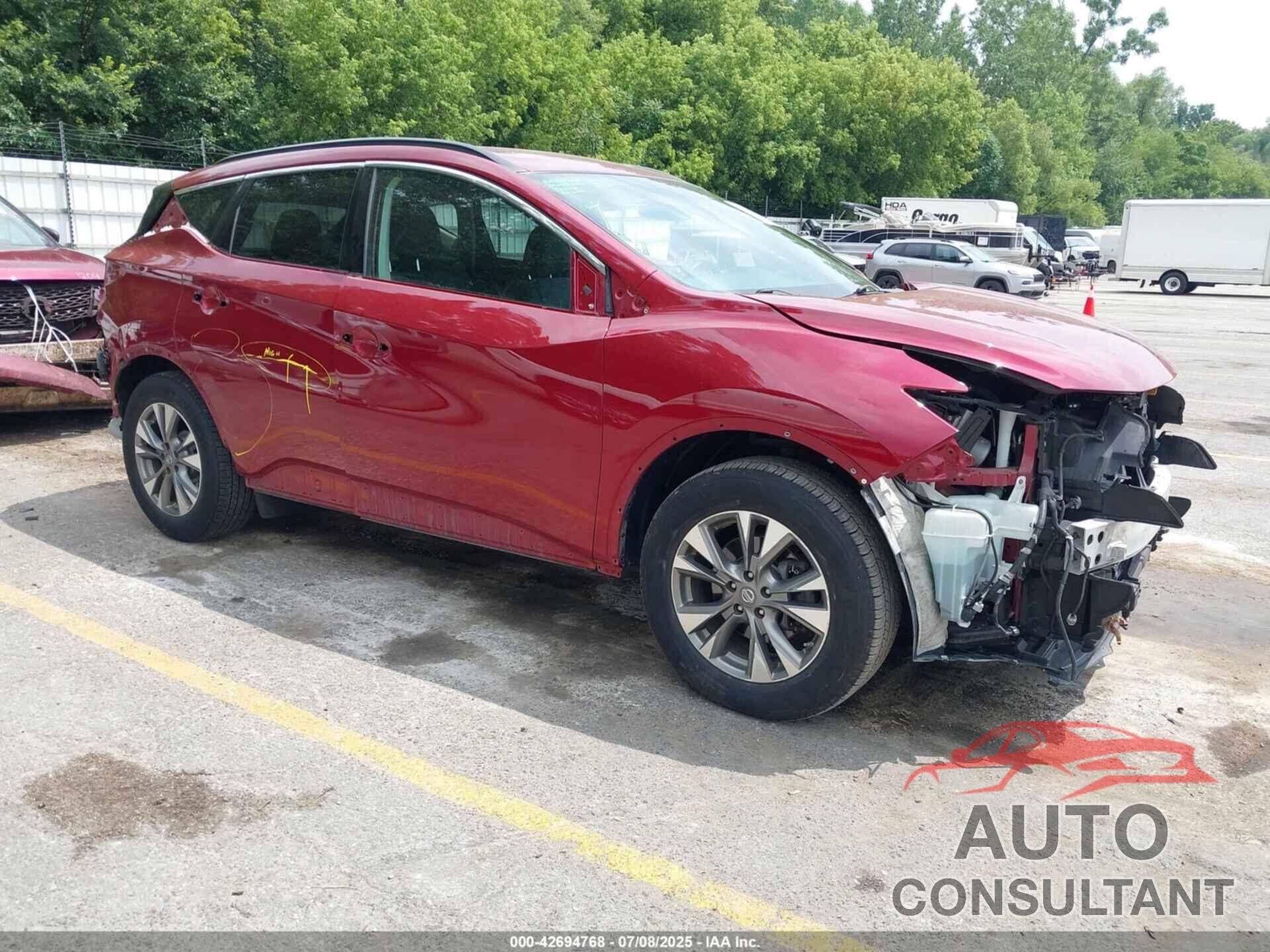 NISSAN MURANO 2018 - 5N1AZ2MH0JN145819