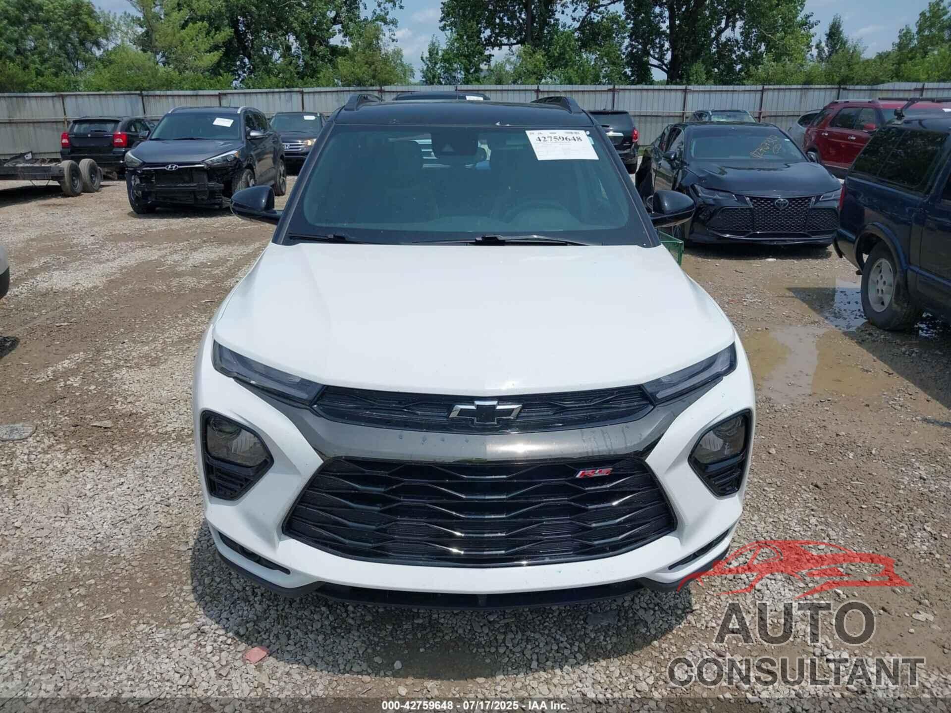 CHEVROLET TRAILBLAZER 2023 - KL79MUSL0PB011294