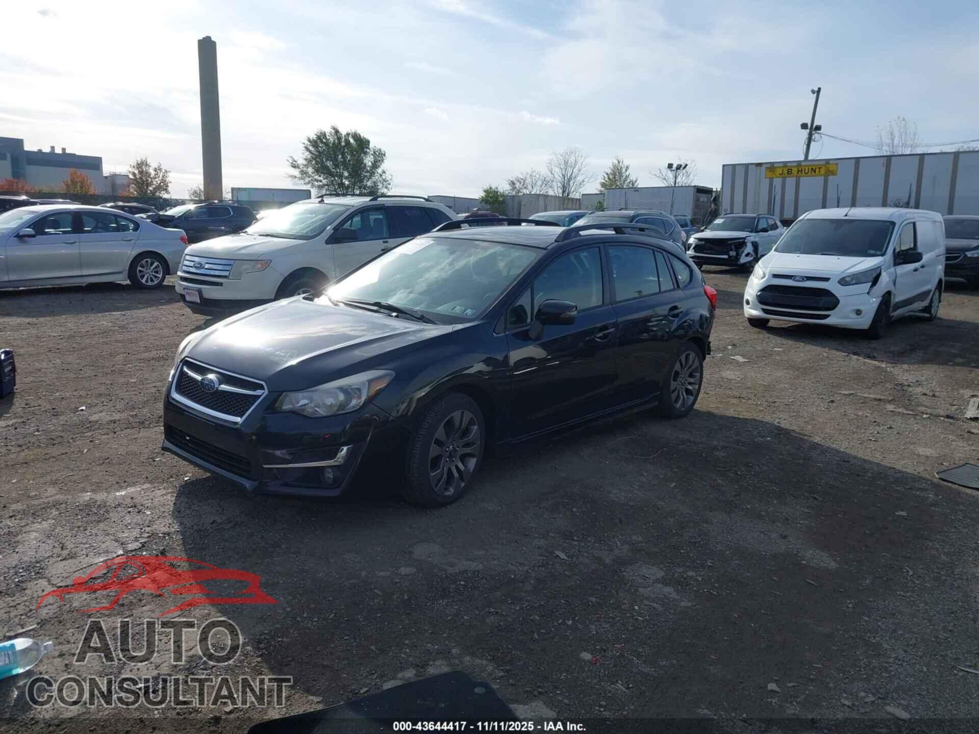 SUBARU IMPREZA 2016 - JF1GPAS67GH208833