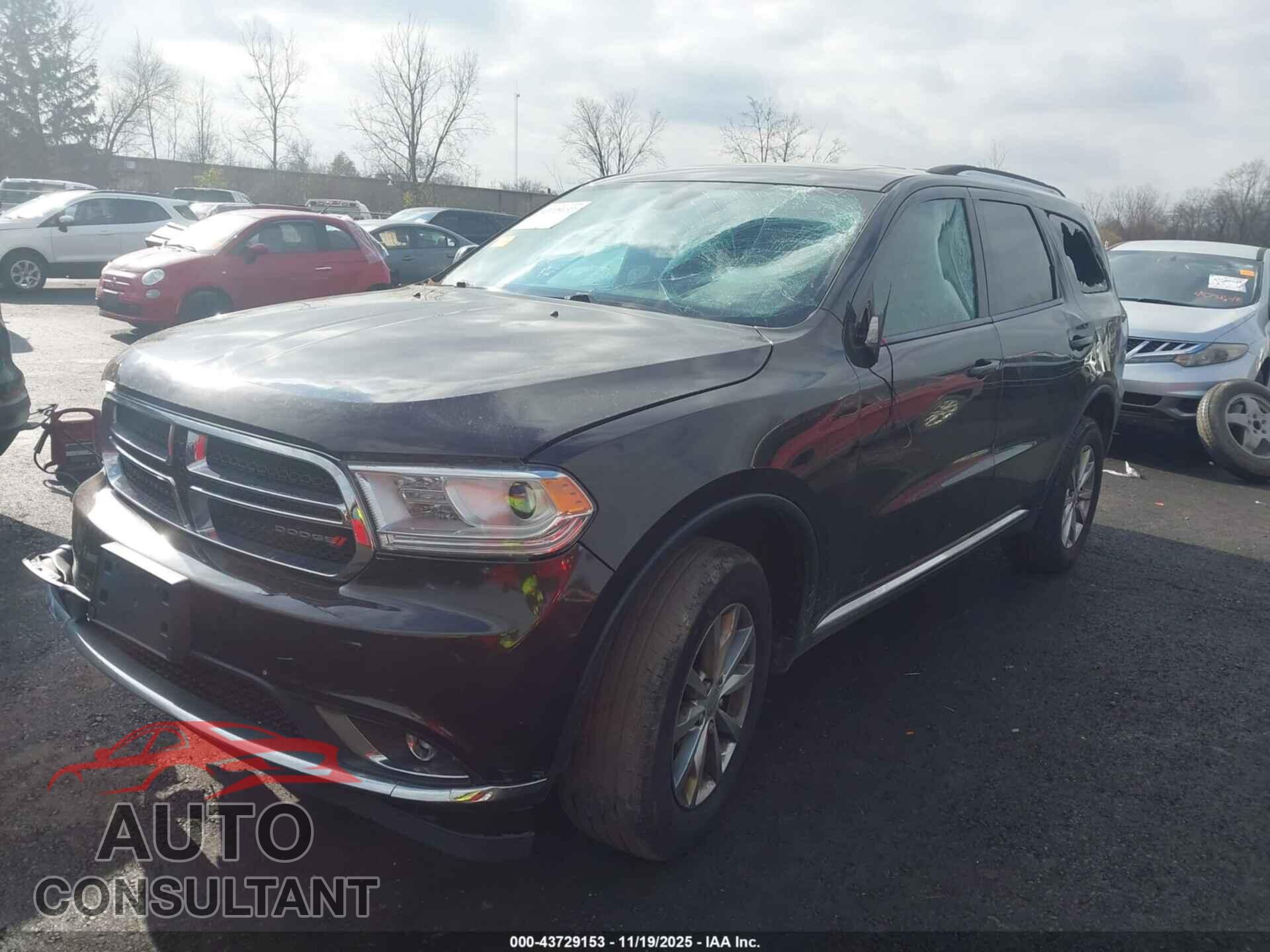 DODGE DURANGO 2017 - 1C4RDJAG2HC709777
