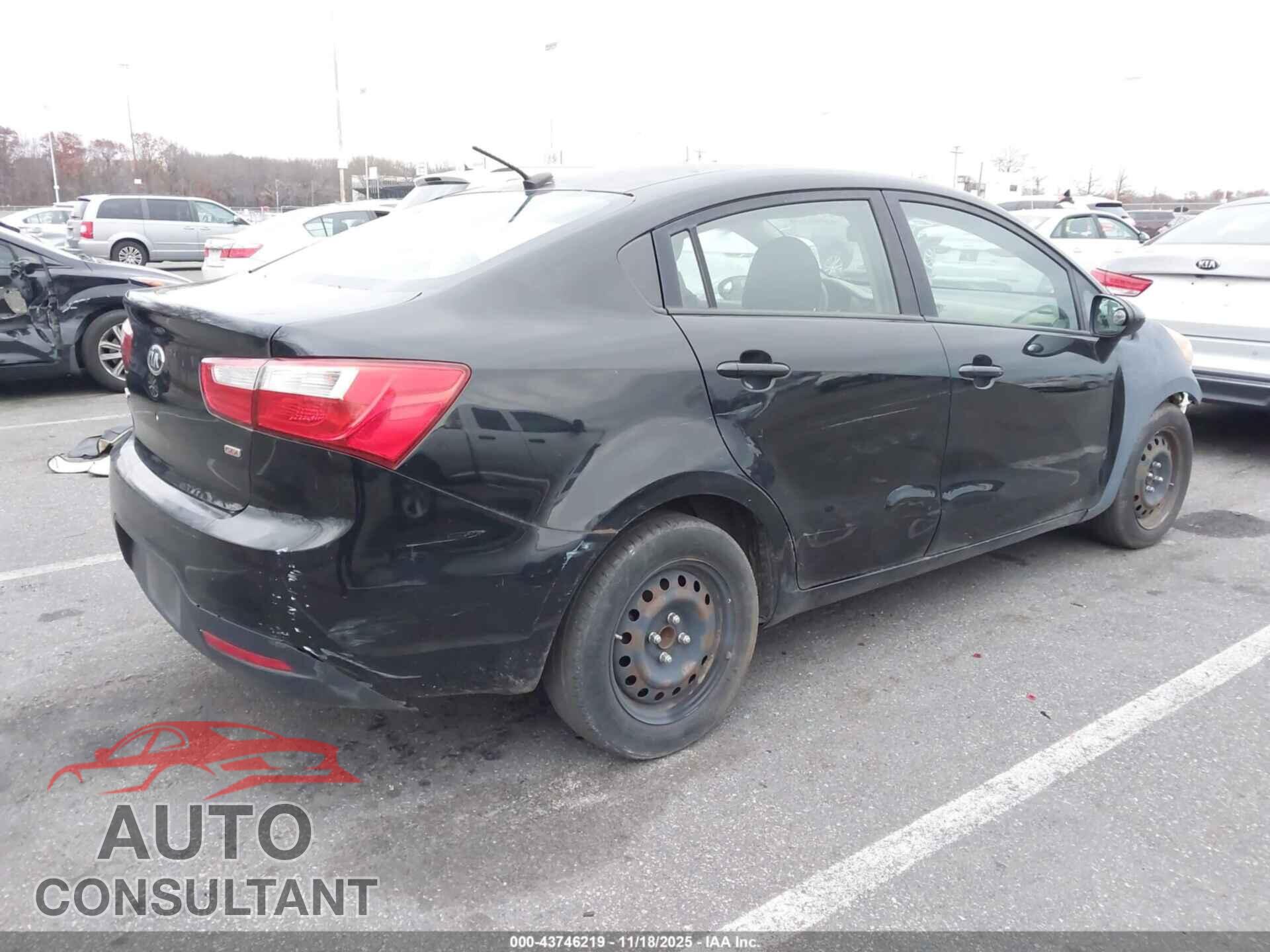 KIA RIO 2013 - KNADM4A33D6282463