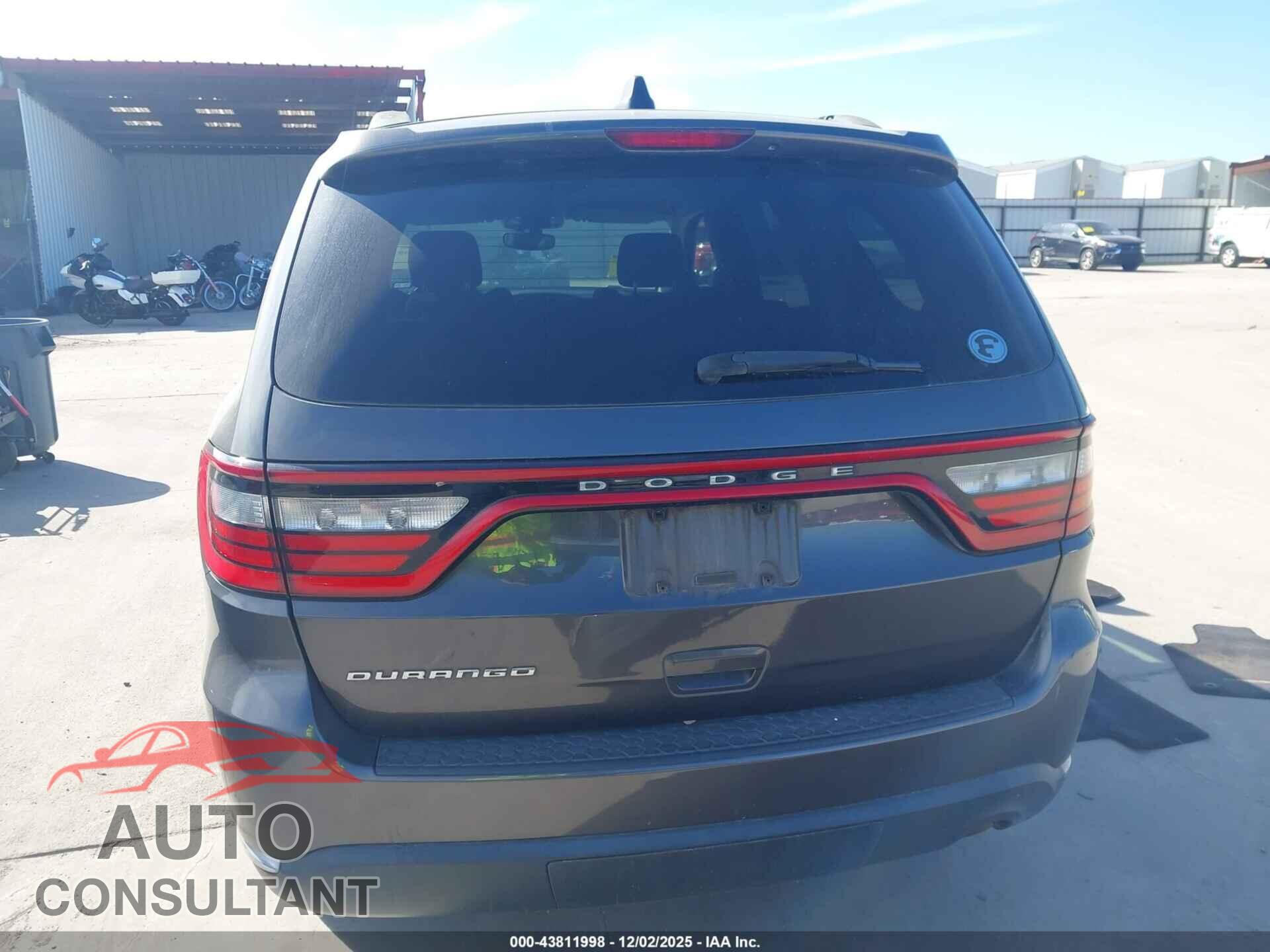 DODGE DURANGO 2017 - 1C4RDHAG9HC950633