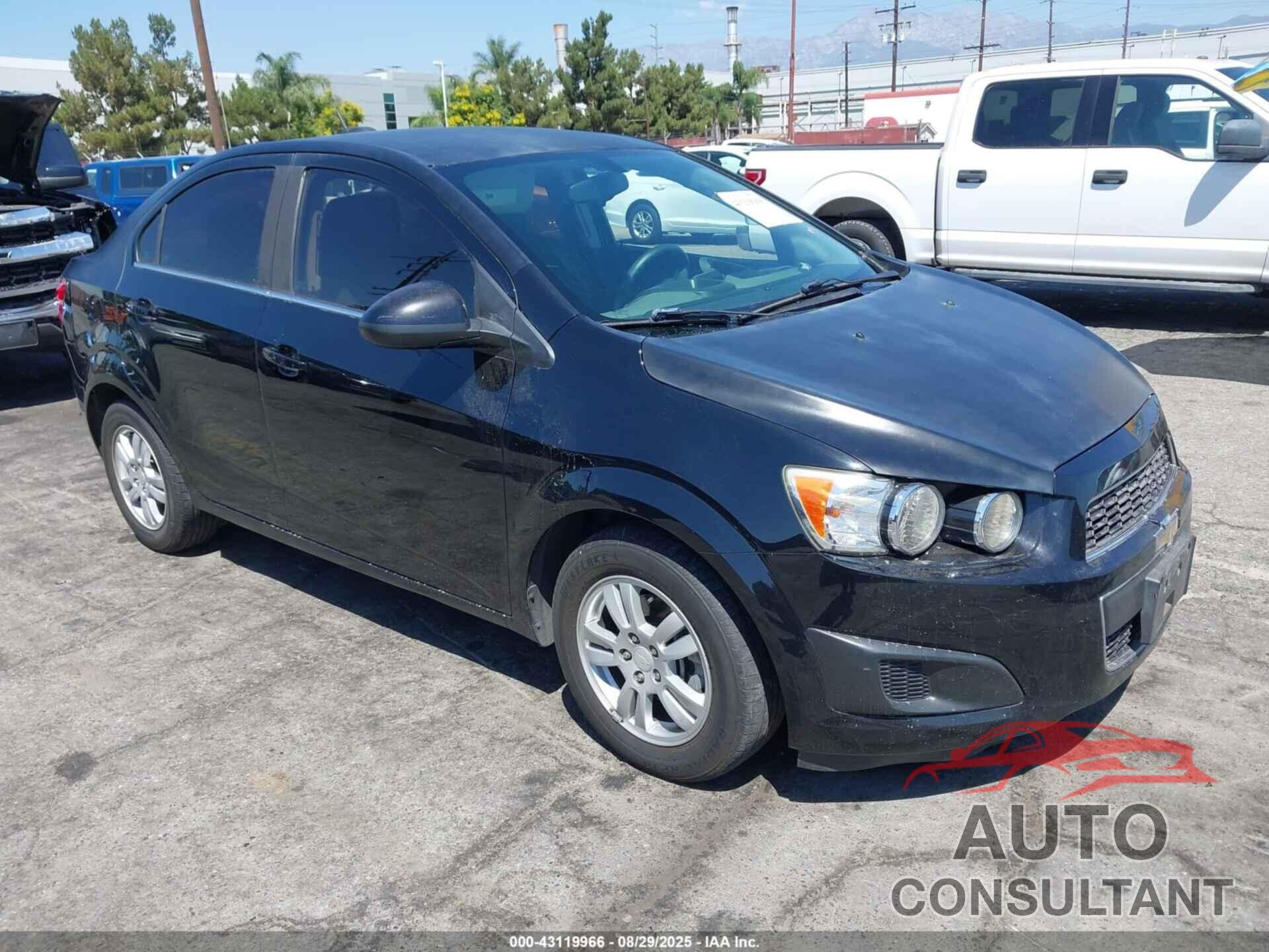 CHEVROLET SONIC 2016 - 1G1JC5SGXG4179369