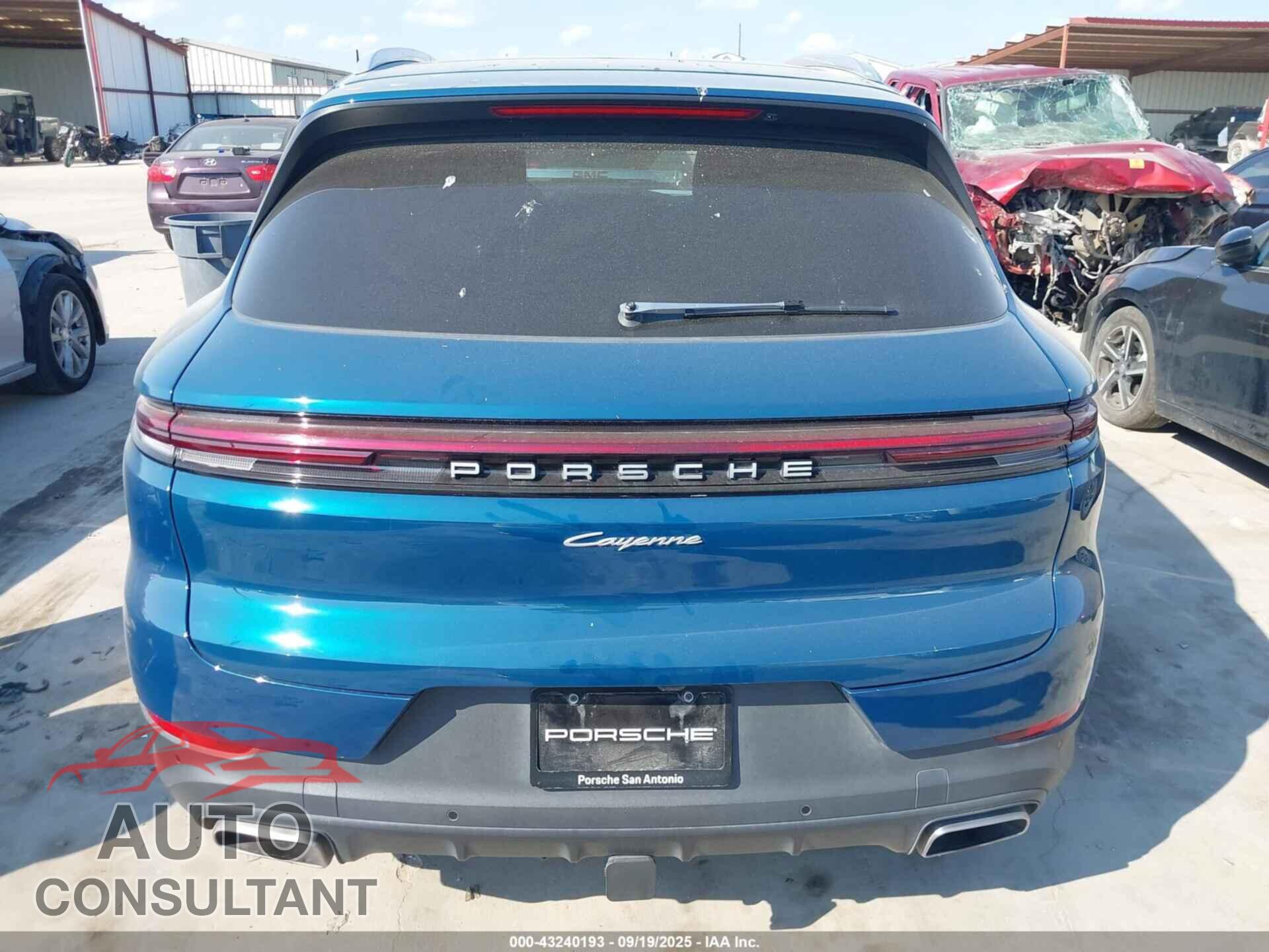 PORSCHE CAYENNE 2024 - WP1AA2AY6RDA04589