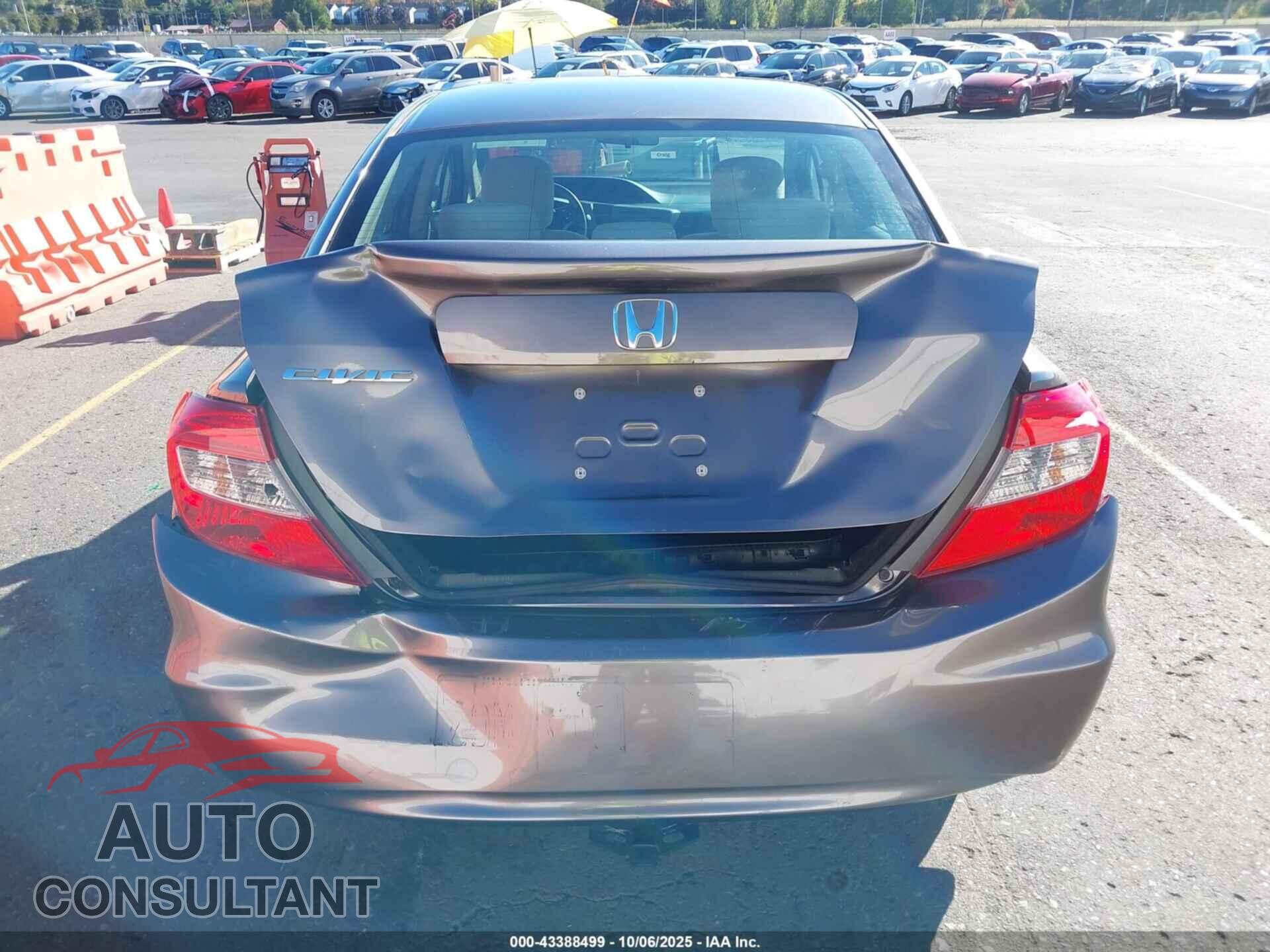 HONDA CIVIC 2012 - 19XFB2F52CE387780