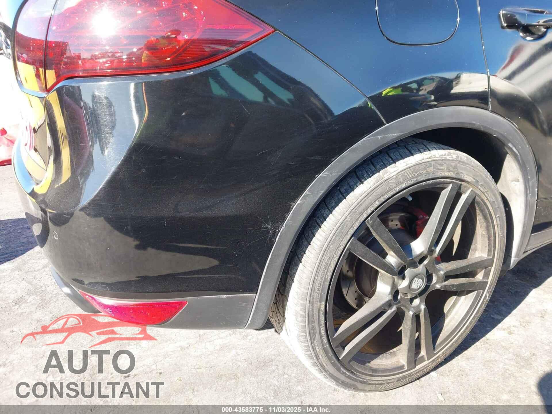 PORSCHE CAYENNE 2011 - WP1AB2A29BLA44069