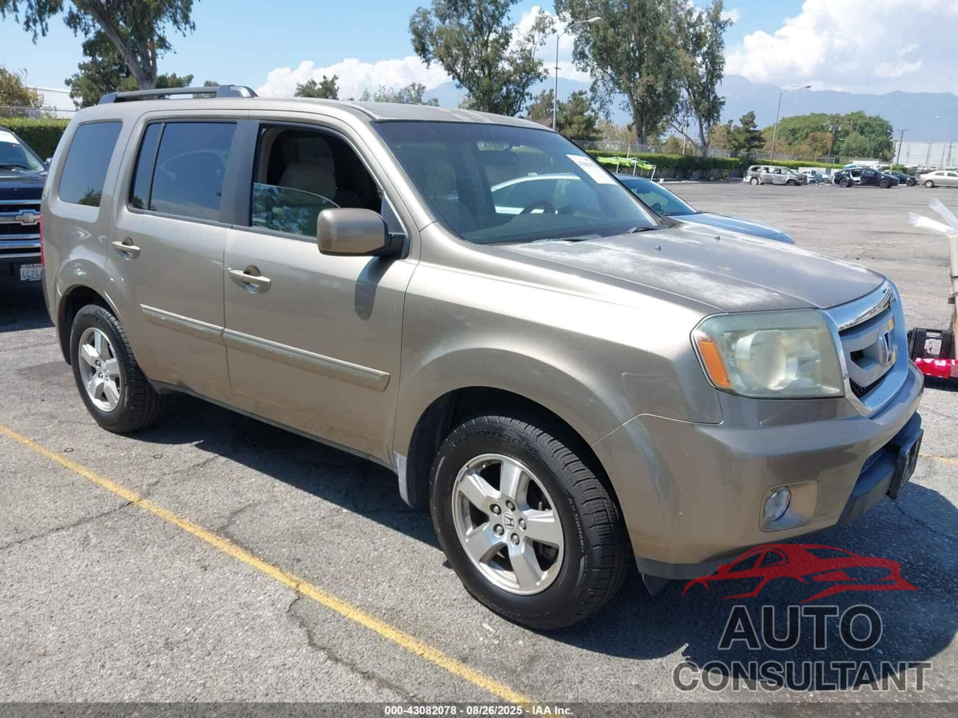 HONDA PILOT 2009 - 5FNYF38409B000766