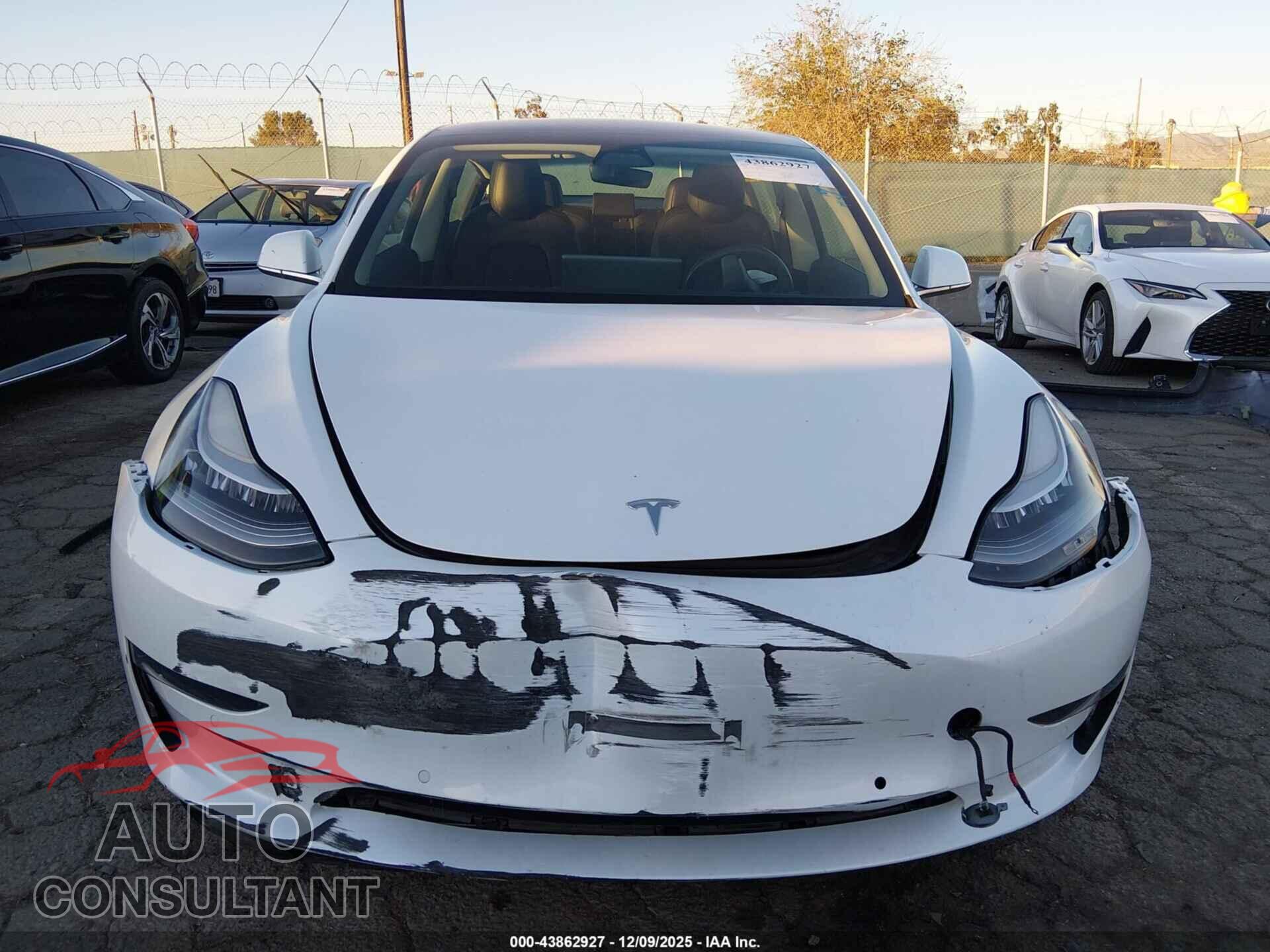 TESLA MODEL 3 2019 - 5YJ3E1EA5KF412313