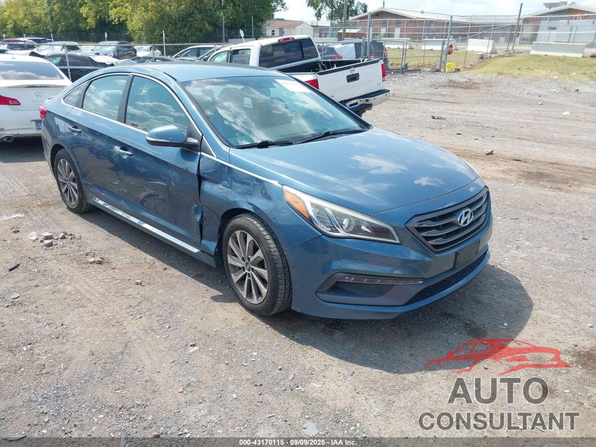 HYUNDAI SONATA 2015 - 5NPE34AFXFH238490