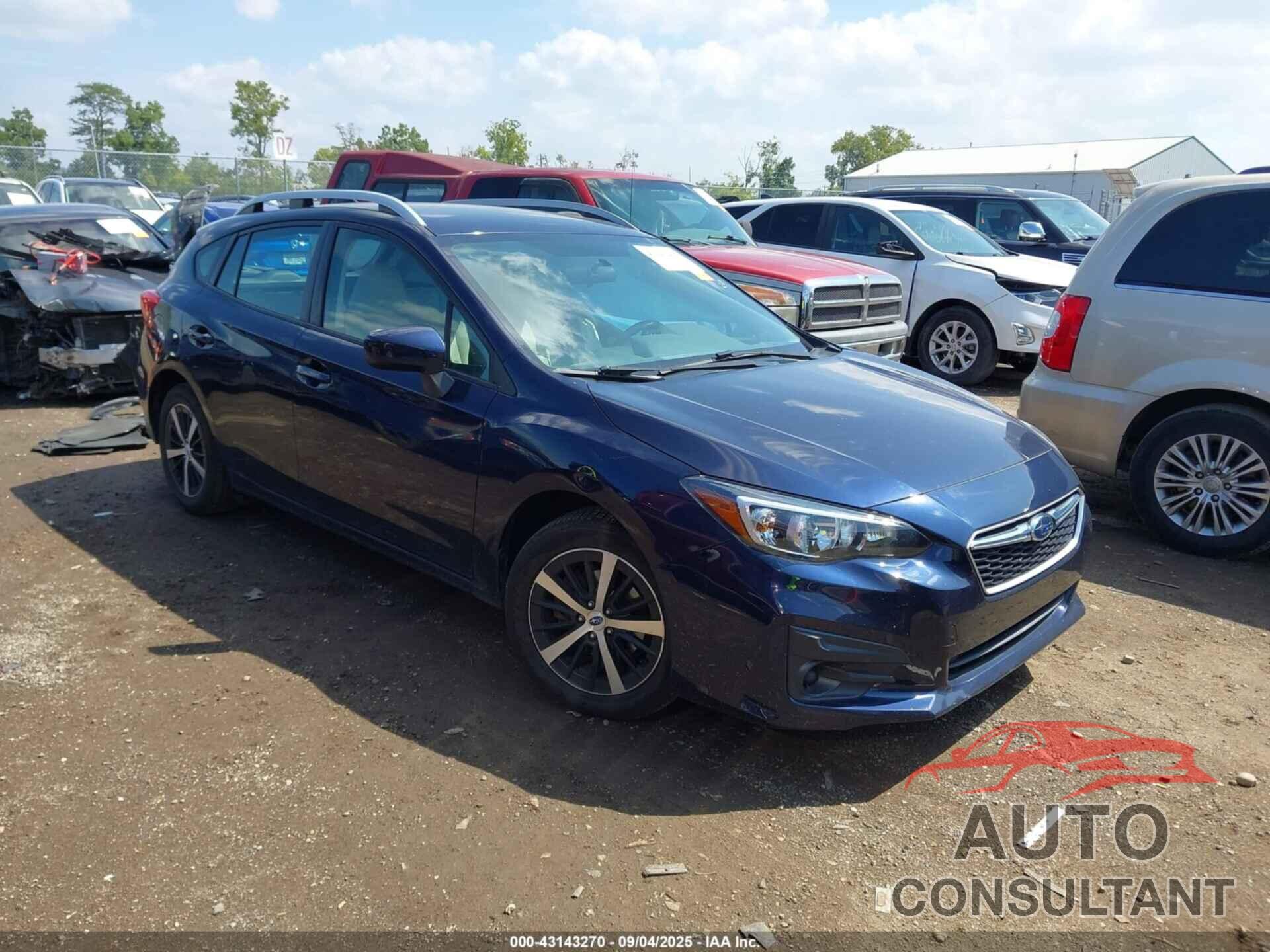 SUBARU IMPREZA 2019 - 4S3GTAC68K3708316