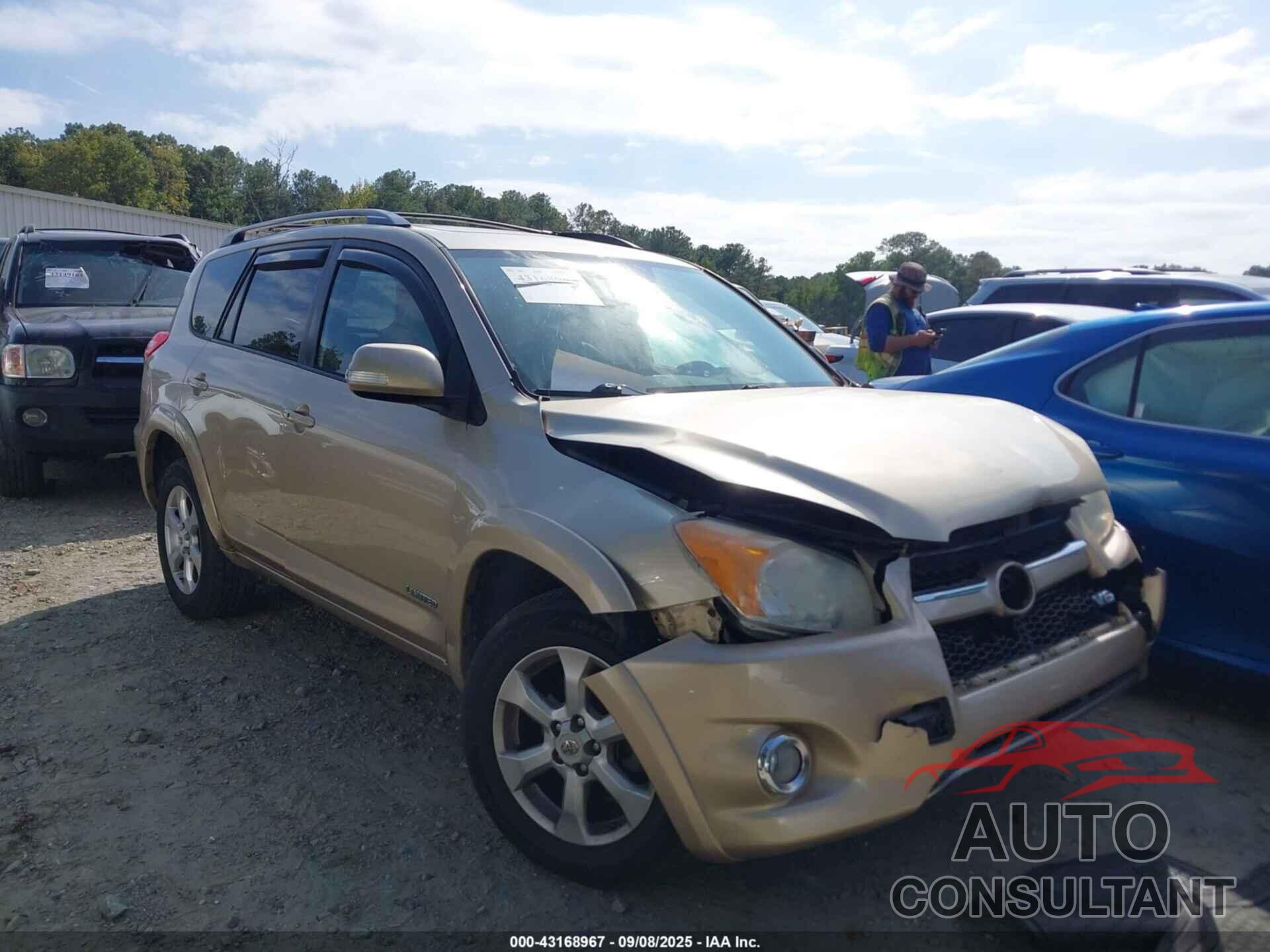 TOYOTA RAV4 2010 - 2T3DK4DV8AW035634
