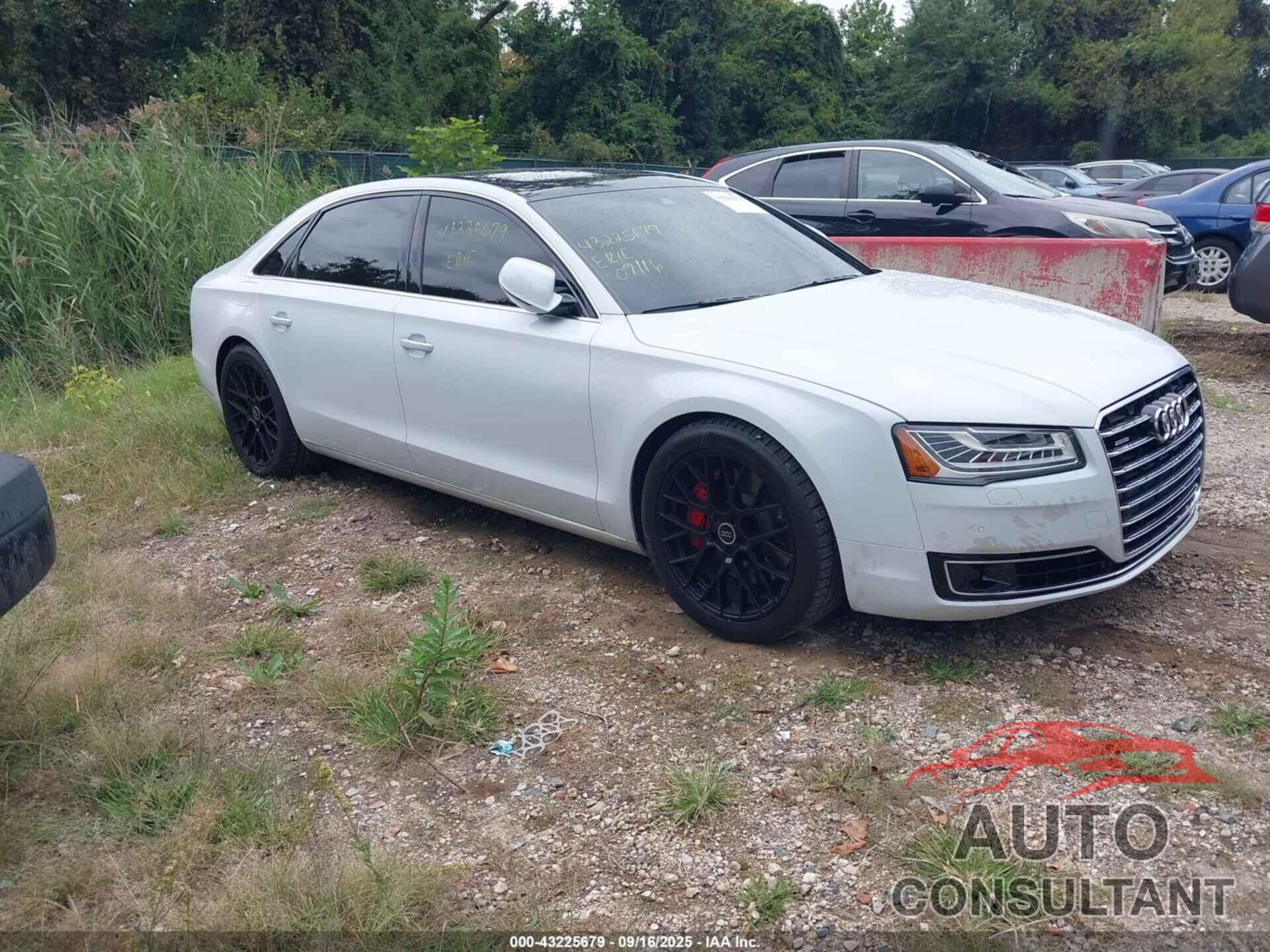AUDI A8 L 2015 - WAU32AFD2FN040676