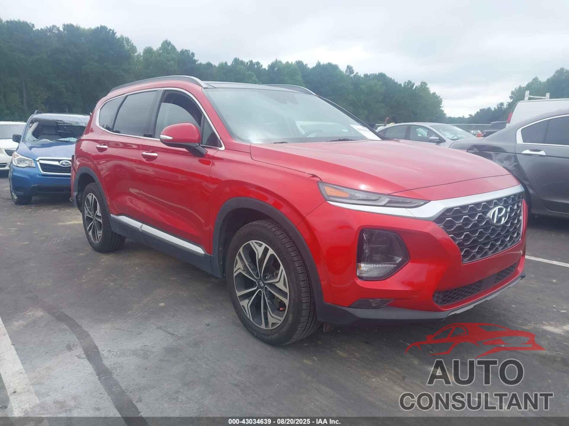 HYUNDAI SANTA FE 2020 - 5NMS33AA5LH190794