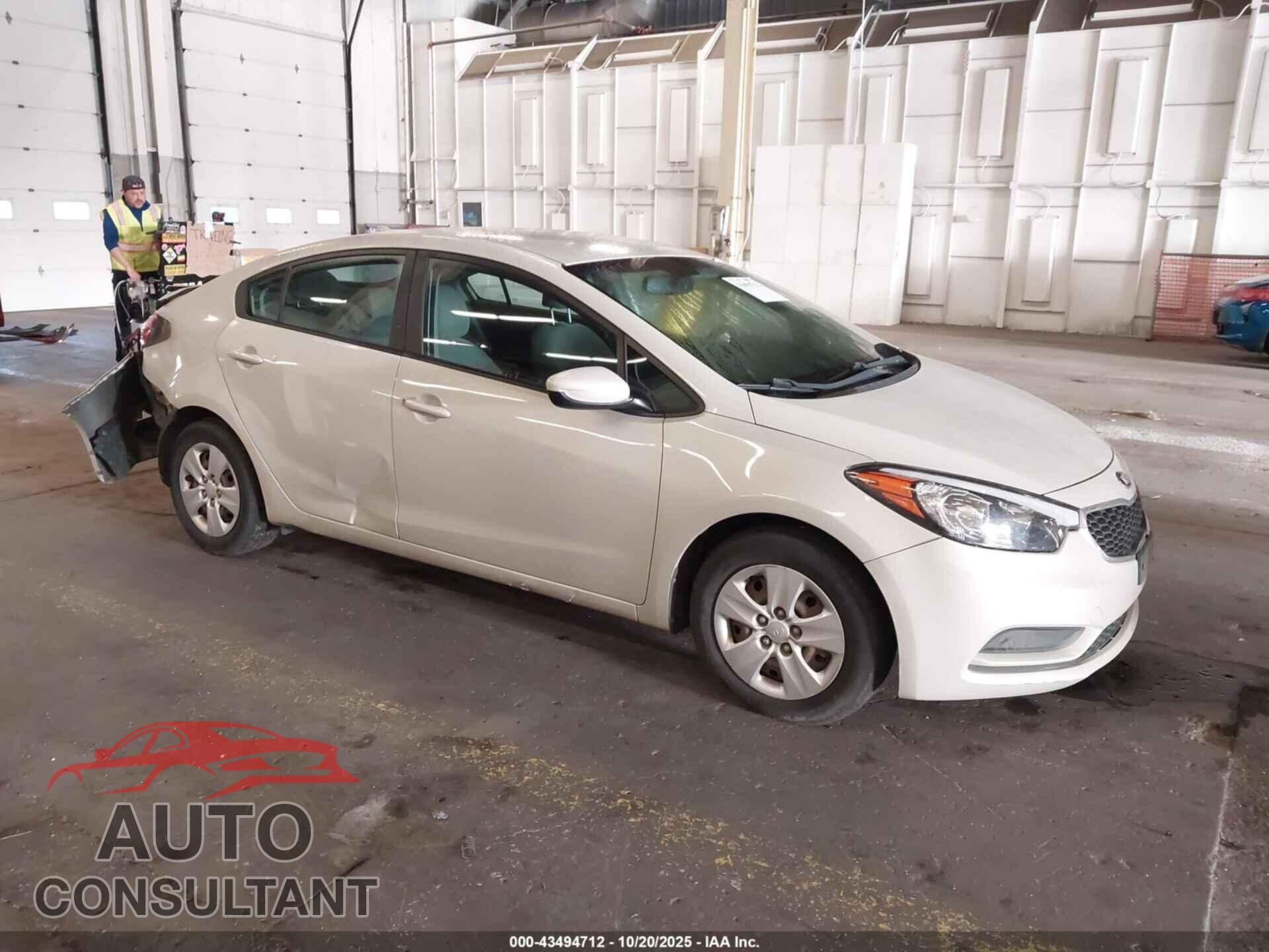 KIA FORTE 2014 - KNAFK4A66E5134985