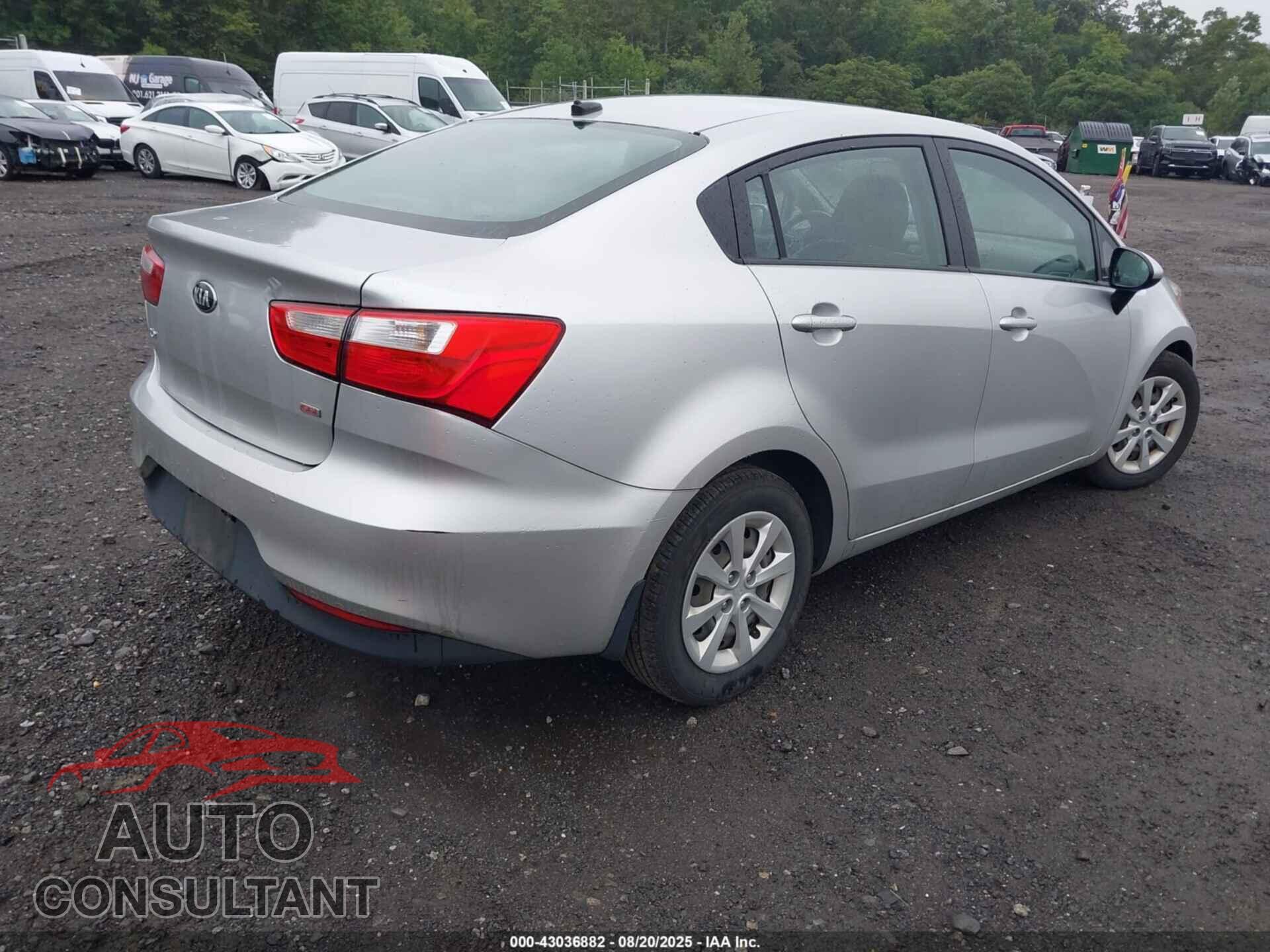 KIA RIO 2016 - KNADM4A39G6646423