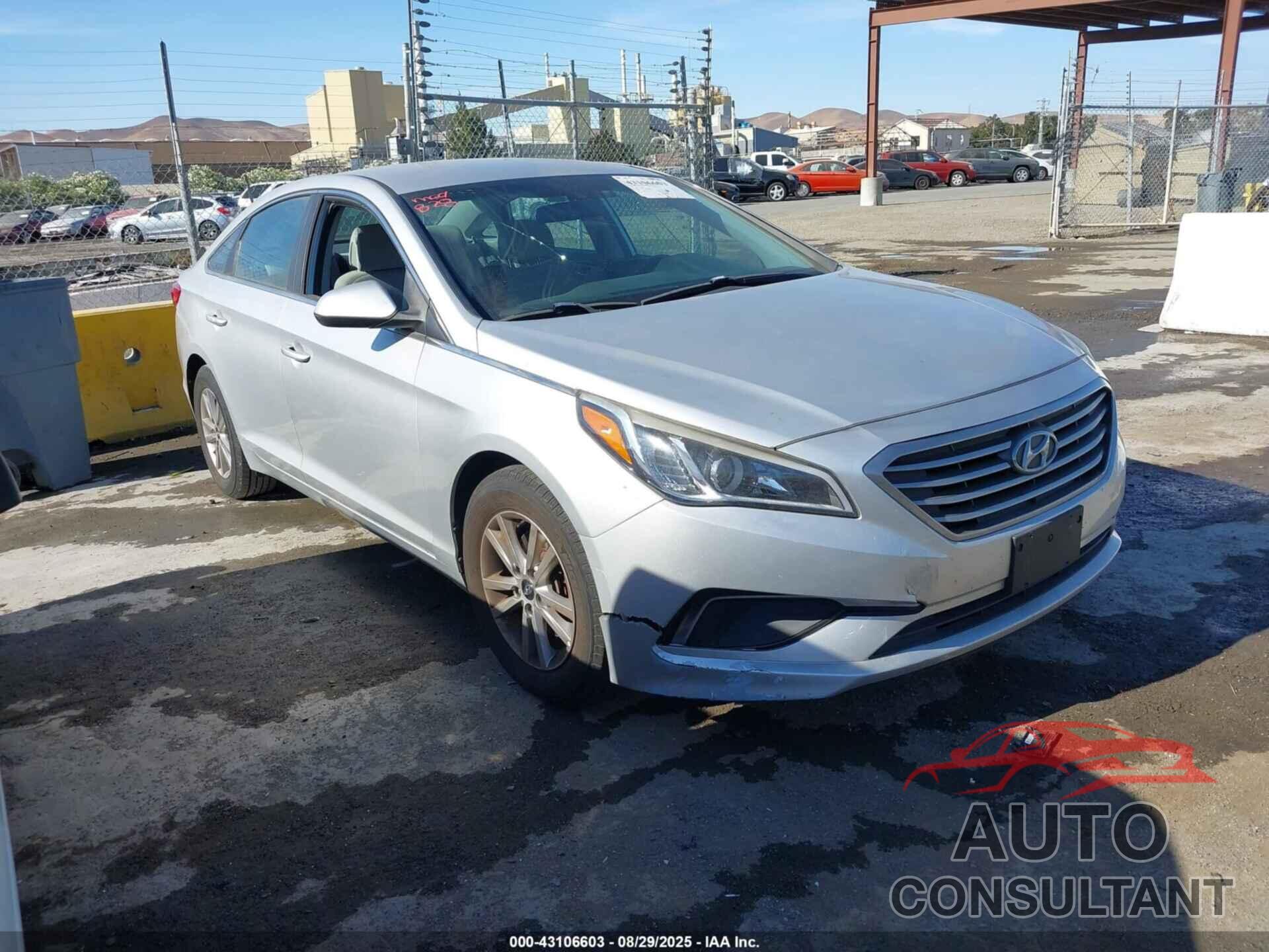 HYUNDAI SONATA 2017 - 5NPE24AF9HH453767