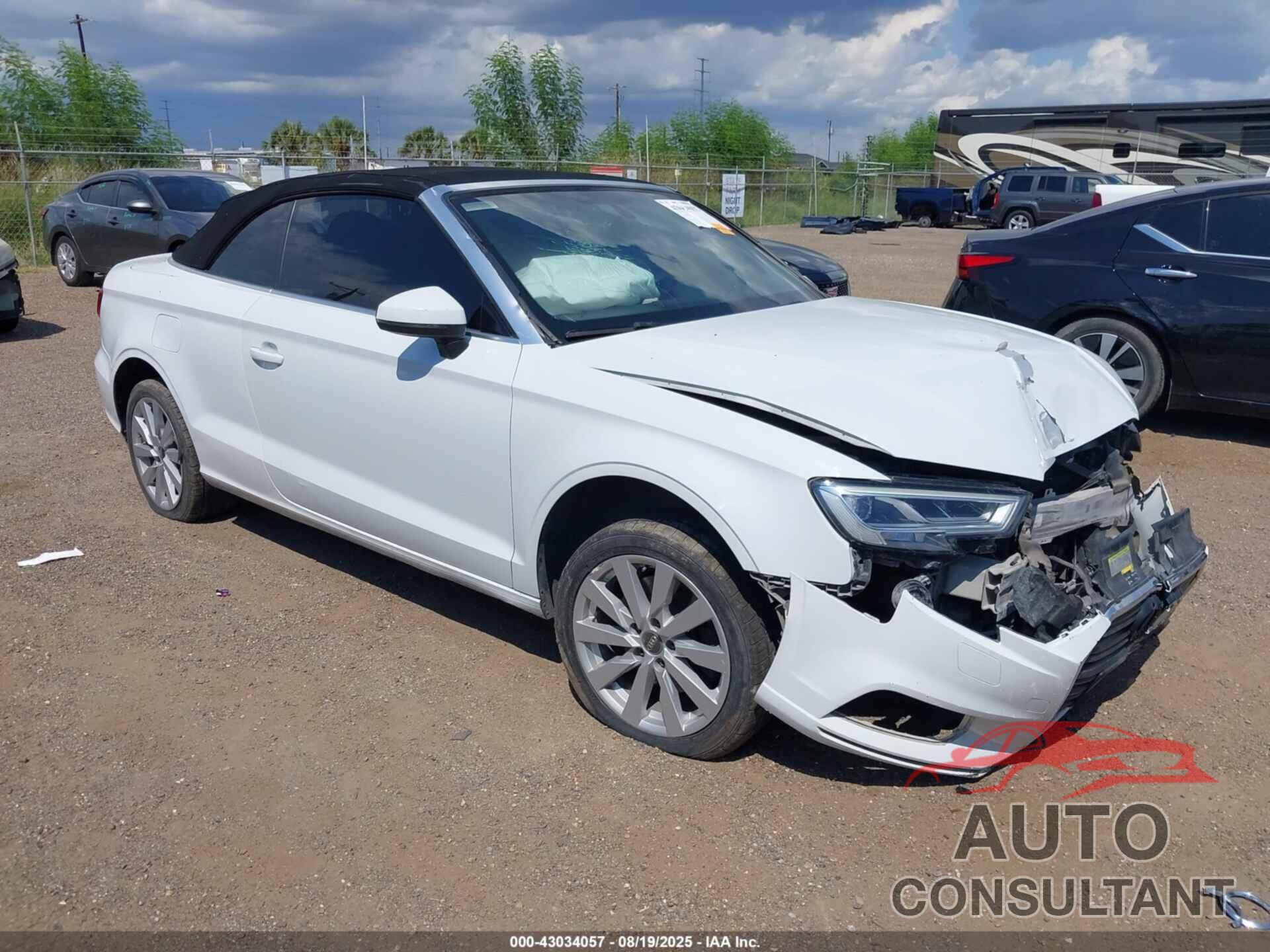 AUDI A3 2017 - WAU6FM8V2H1031270
