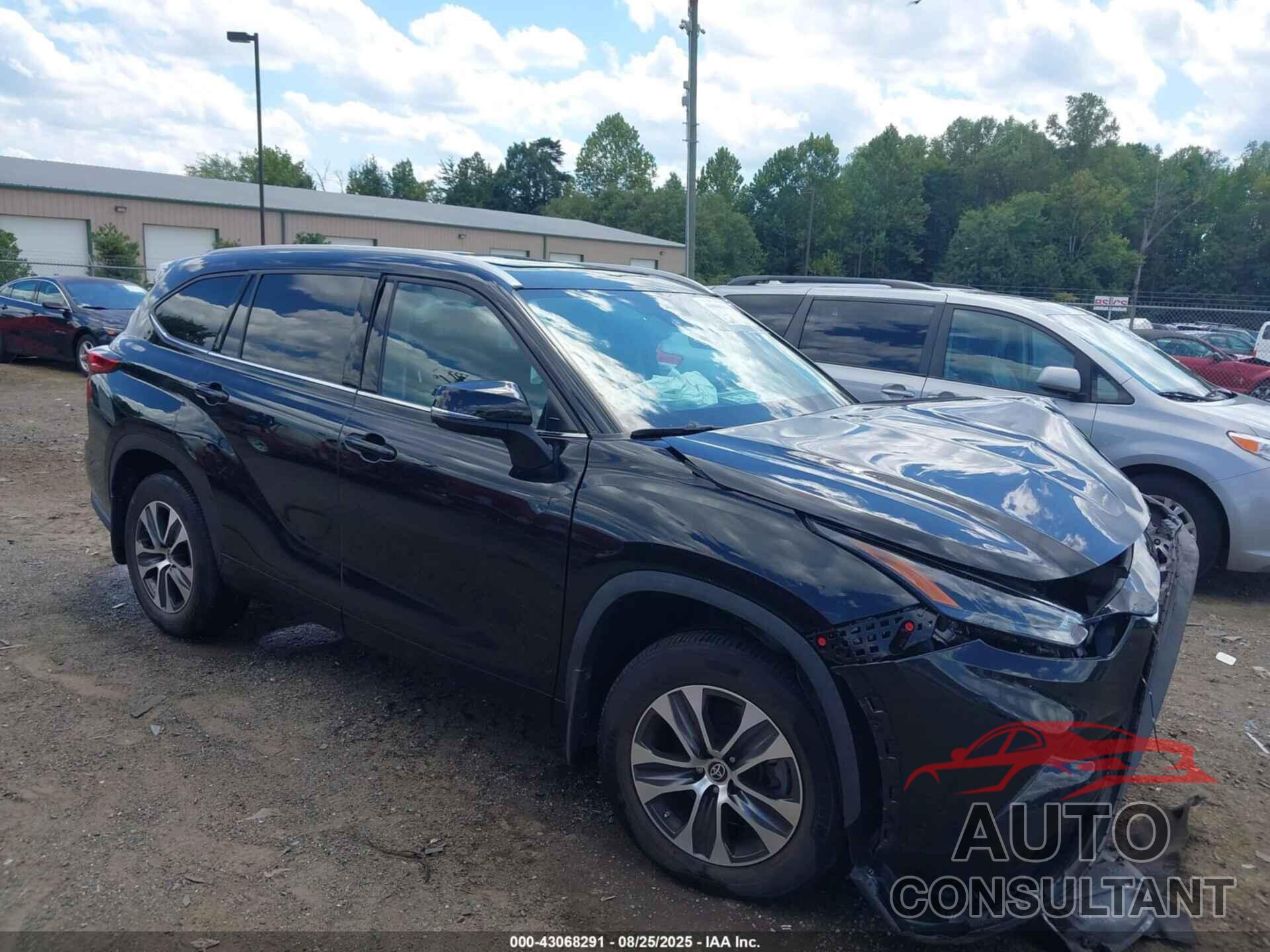 TOYOTA HIGHLANDER 2022 - 5TDGZRBH4NS197402