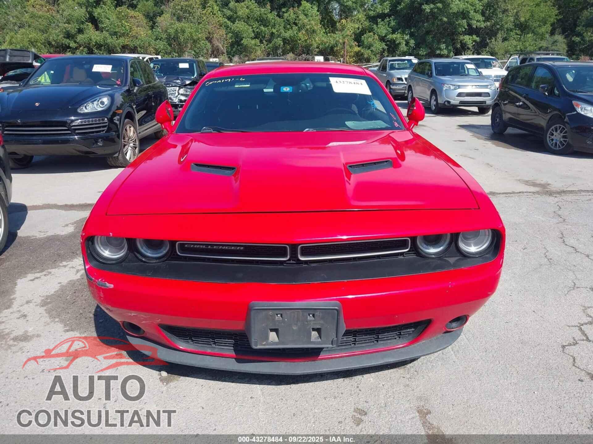 DODGE CHALLENGER 2016 - 2C3CDZAG3GH315614