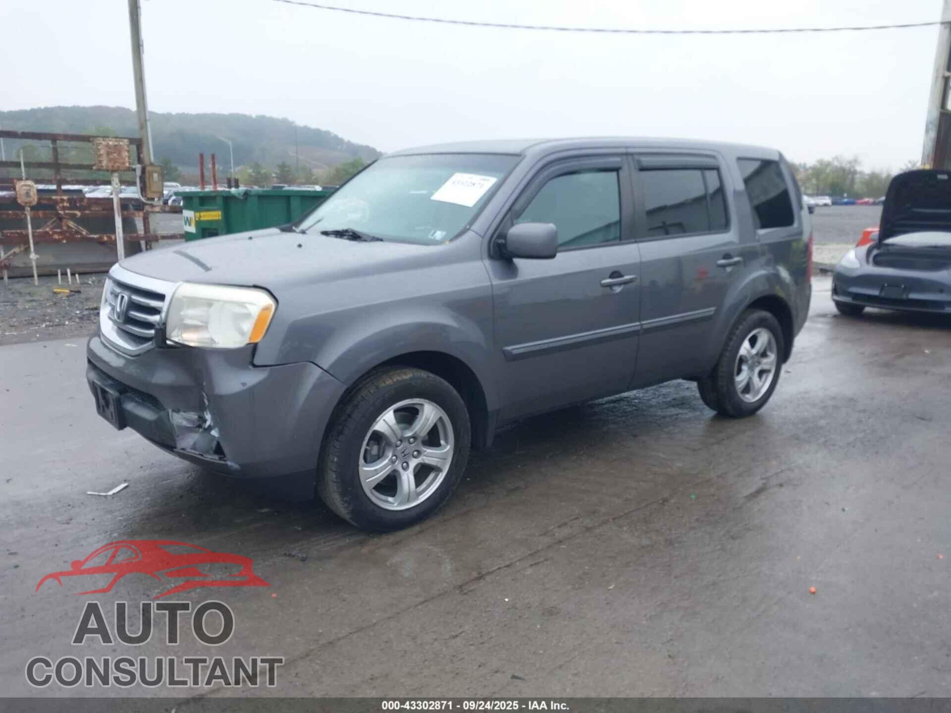 HONDA PILOT 2015 - 5FNYF4H45FB029519