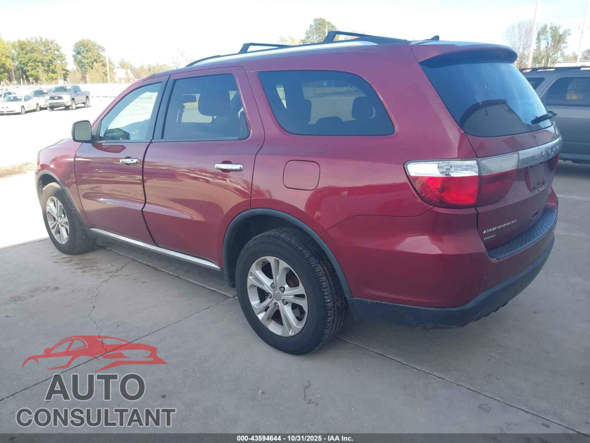 DODGE DURANGO 2013 - 1C4RDJDG5DC664405