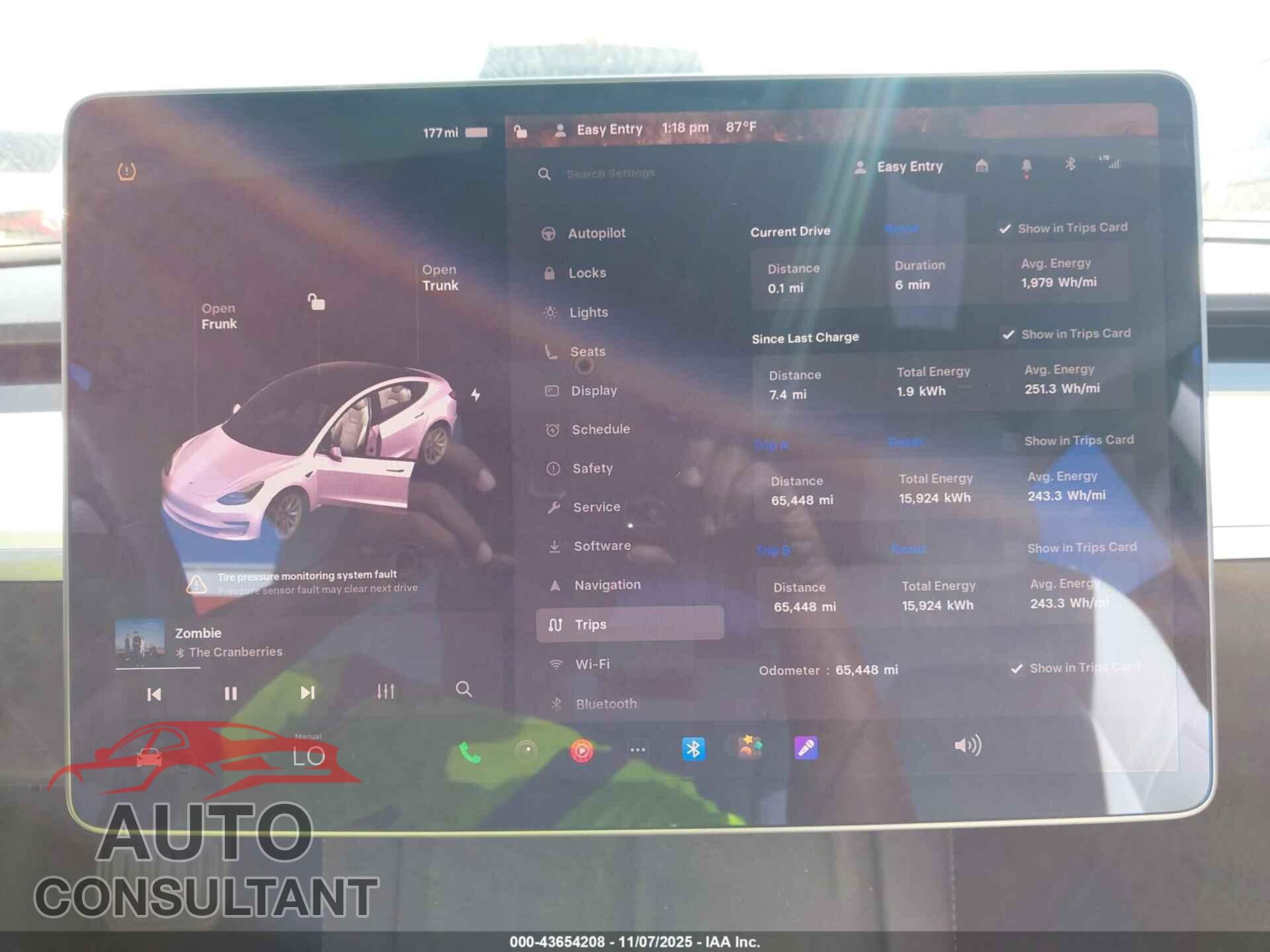 TESLA MODEL 3 2021 - 5YJ3E1EA4MF032060