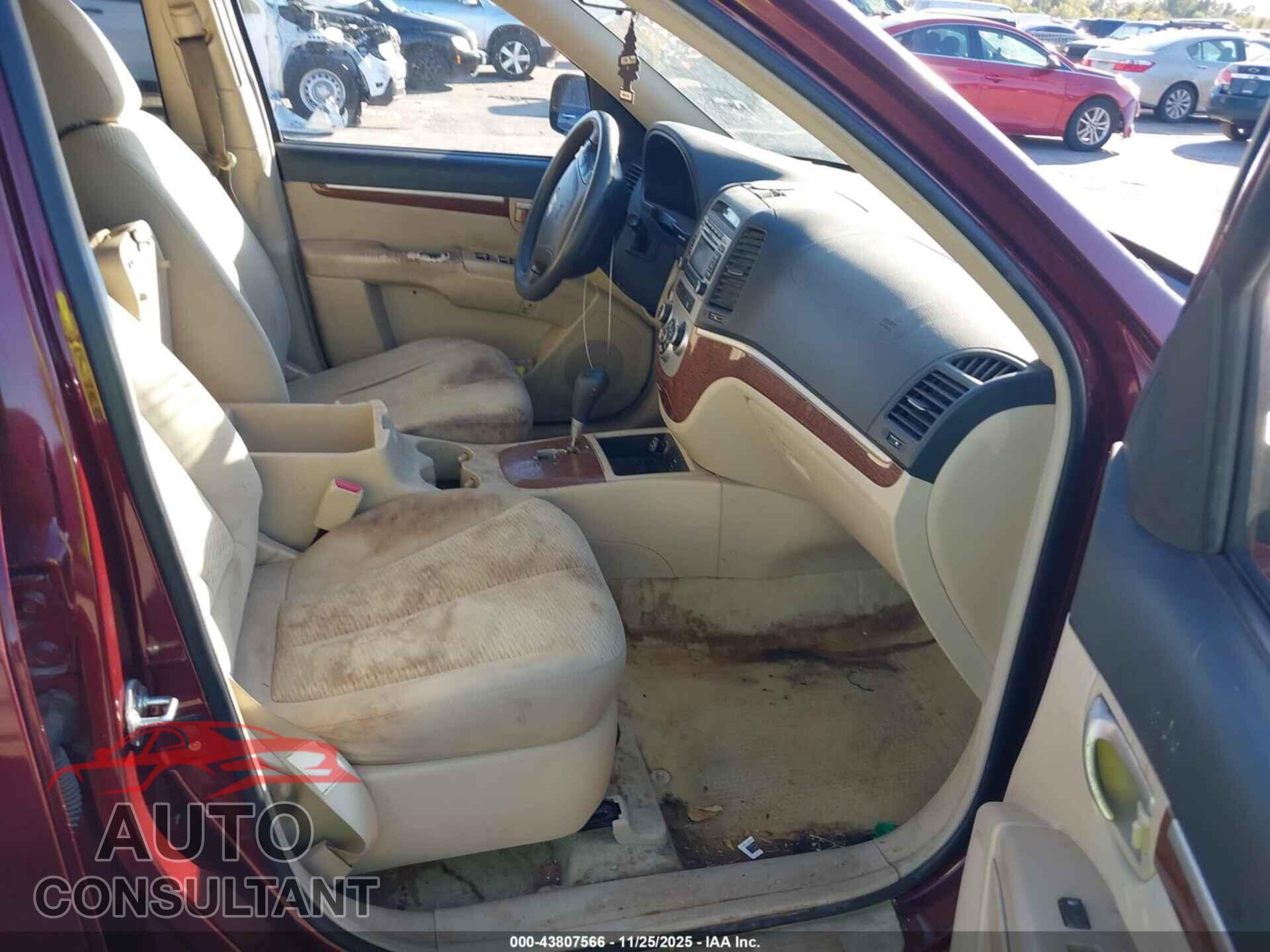 HYUNDAI SANTA FE 2009 - 5NMSG13D19H281182