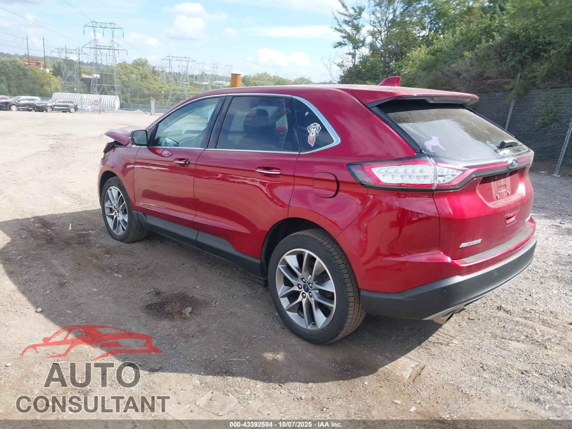 FORD EDGE 2017 - 2FMPK4K96HBB77573