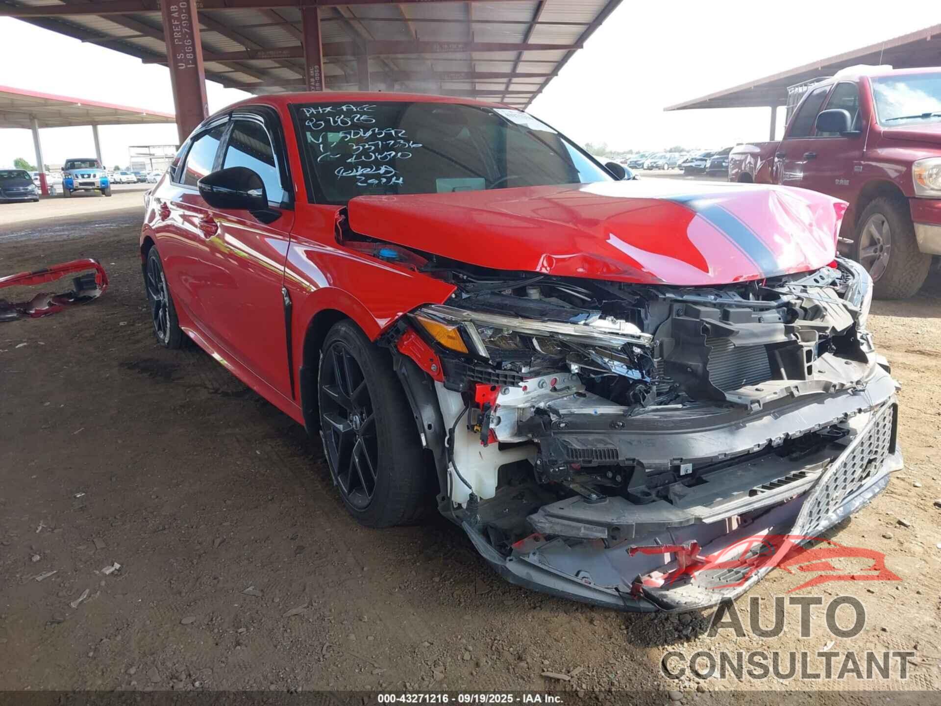 HONDA CIVIC 2025 - 2HGFE2F54SH506392