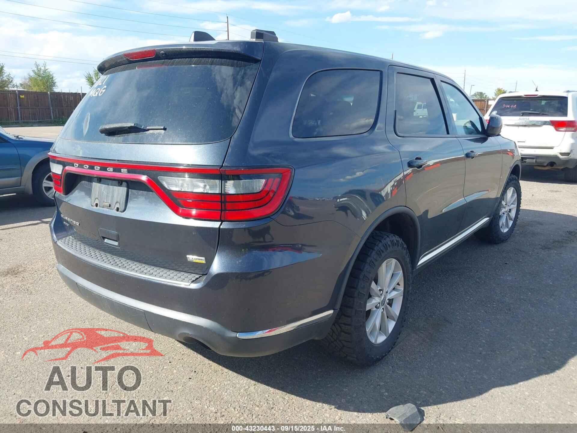 DODGE DURANGO 2014 - 1C4RDJAG3EC450163