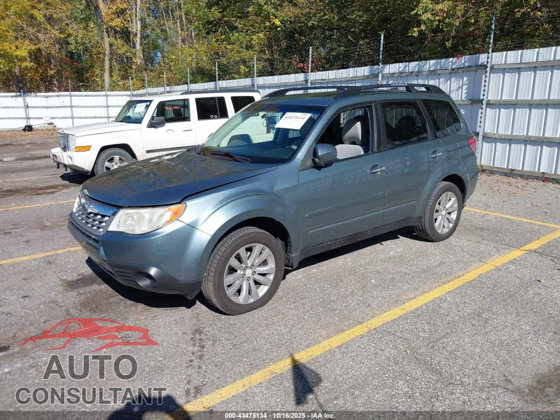 SUBARU FORESTER 2012 - JF2SHBDC1CH416874