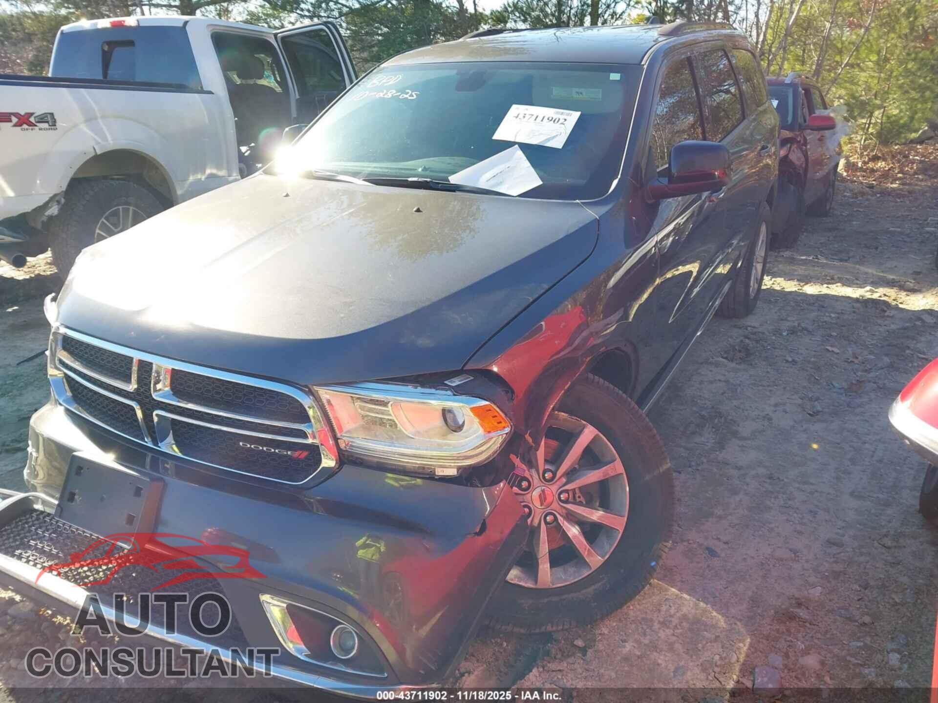 DODGE DURANGO 2020 - 1C4RDJAG9LC330347