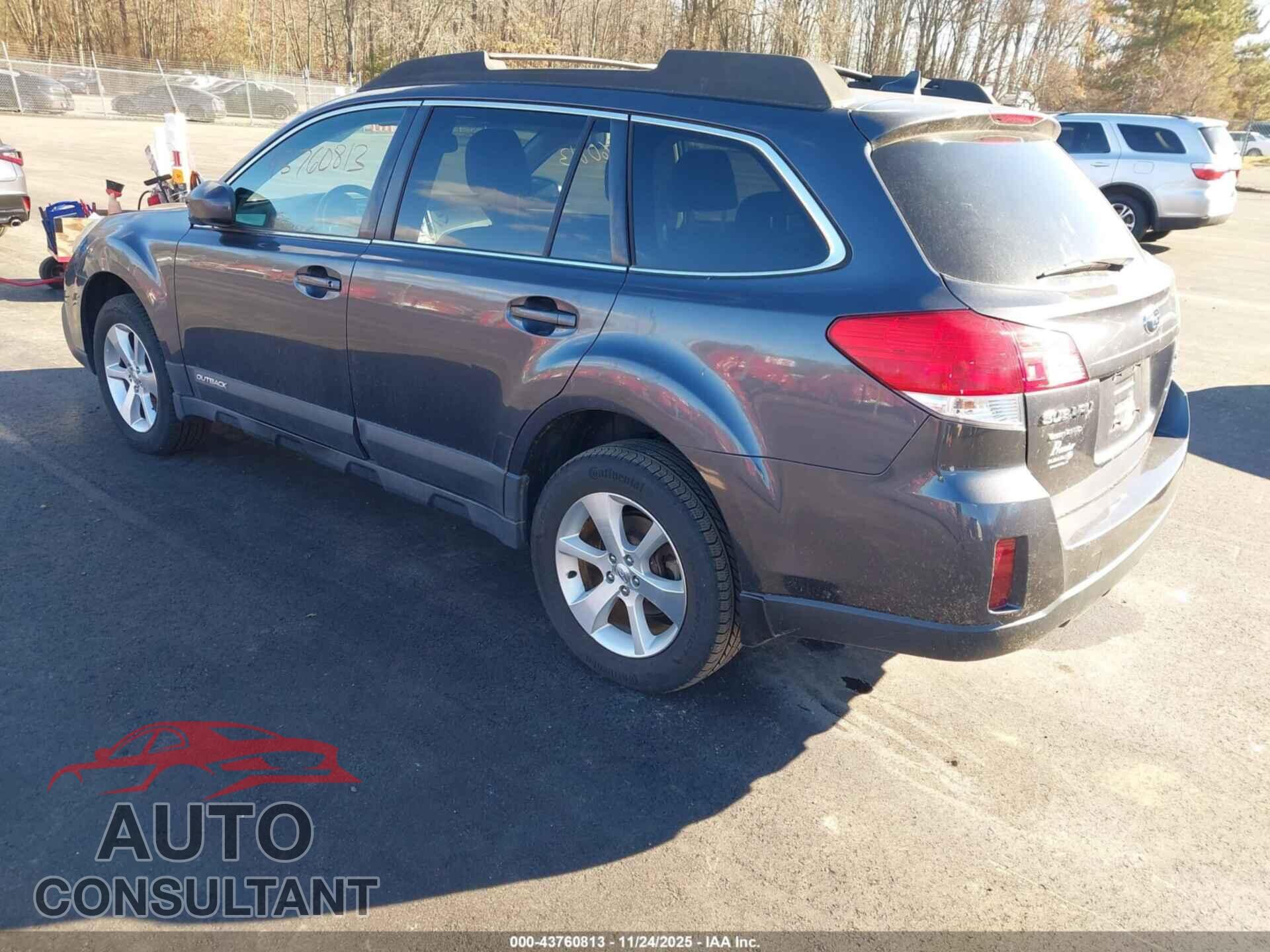 SUBARU OUTBACK 2013 - 4S4BRDKC2D2215480