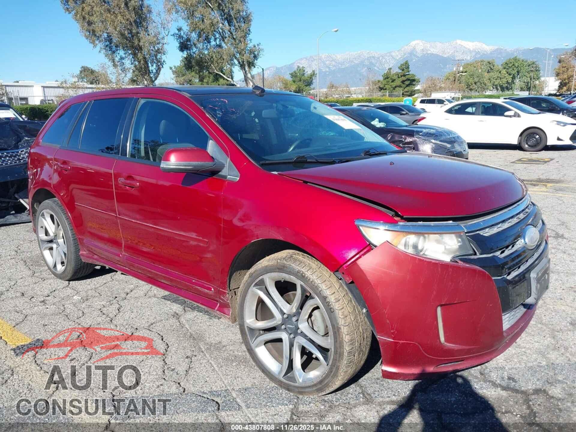FORD EDGE 2013 - 2FMDK3AK4DBA95627