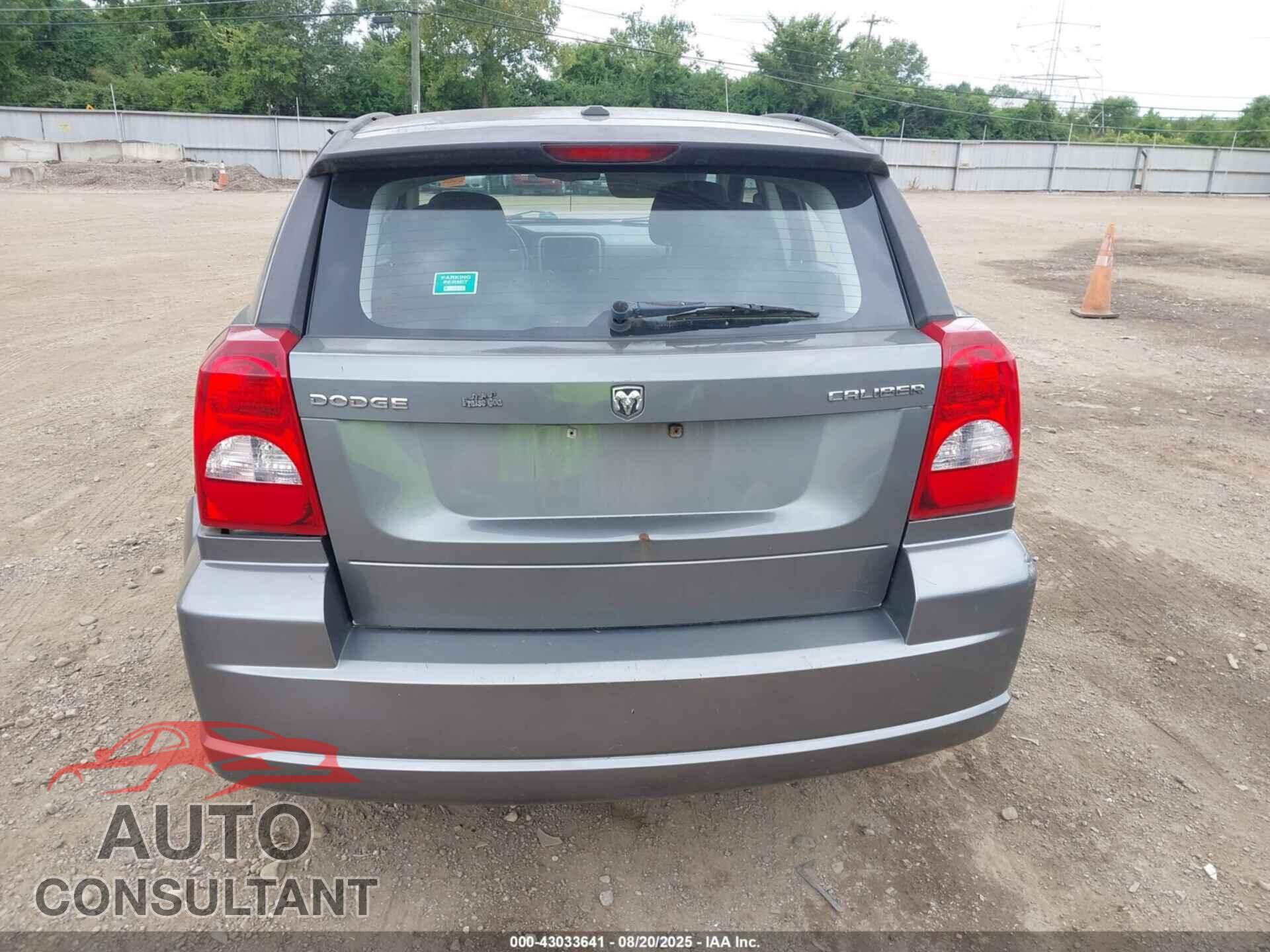 DODGE CALIBER 2012 - 1C3CDWDAXCD508470