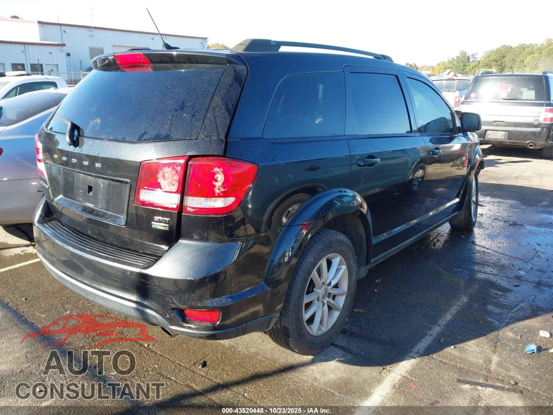 DODGE JOURNEY 2013 - 3C4PDCBG2DP572730