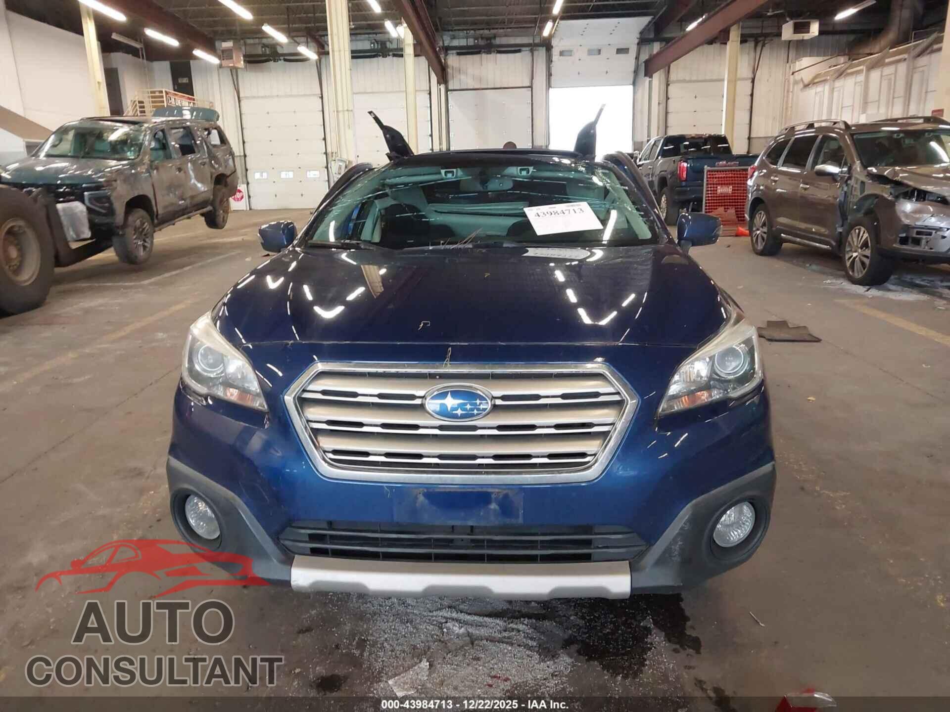 SUBARU OUTBACK 2016 - 4S4BSANC6G3242534