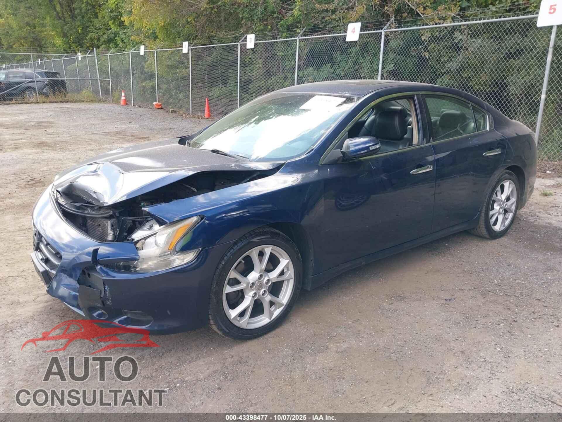 NISSAN MAXIMA 2013 - 1N4AA5AP1DC846514